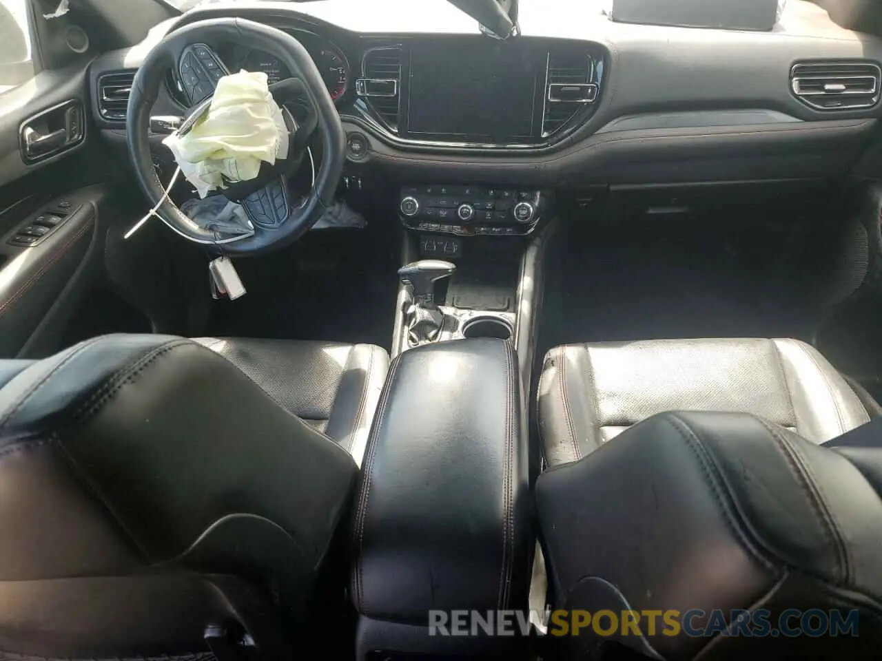 8 fotografías del automóvil dañado 1C4RDJDG6PC637220 DODGE DURANGO 2023