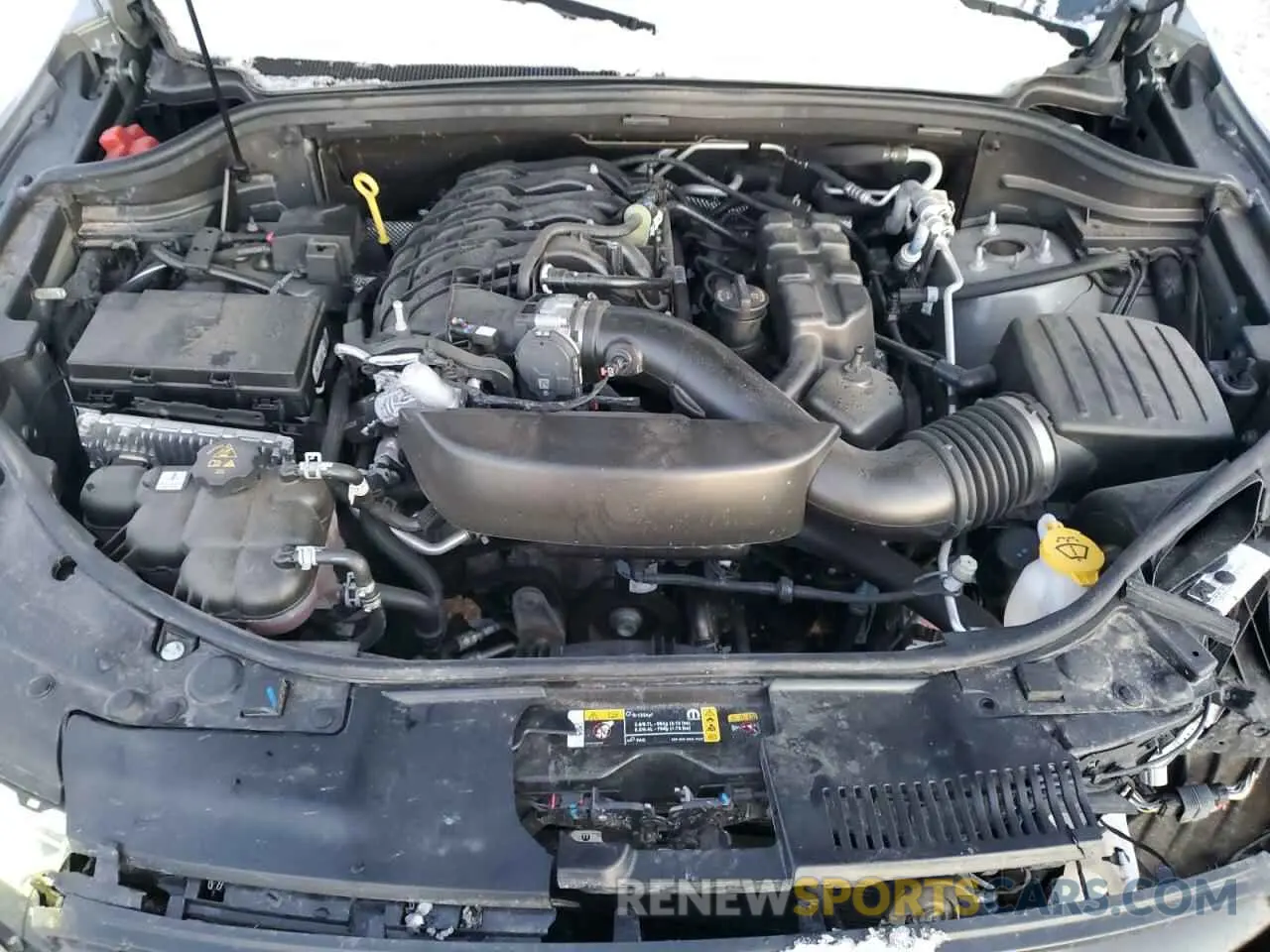 14 fotografías del automóvil dañado 1C4RDJDG6PC676101 DODGE DURANGO 2023