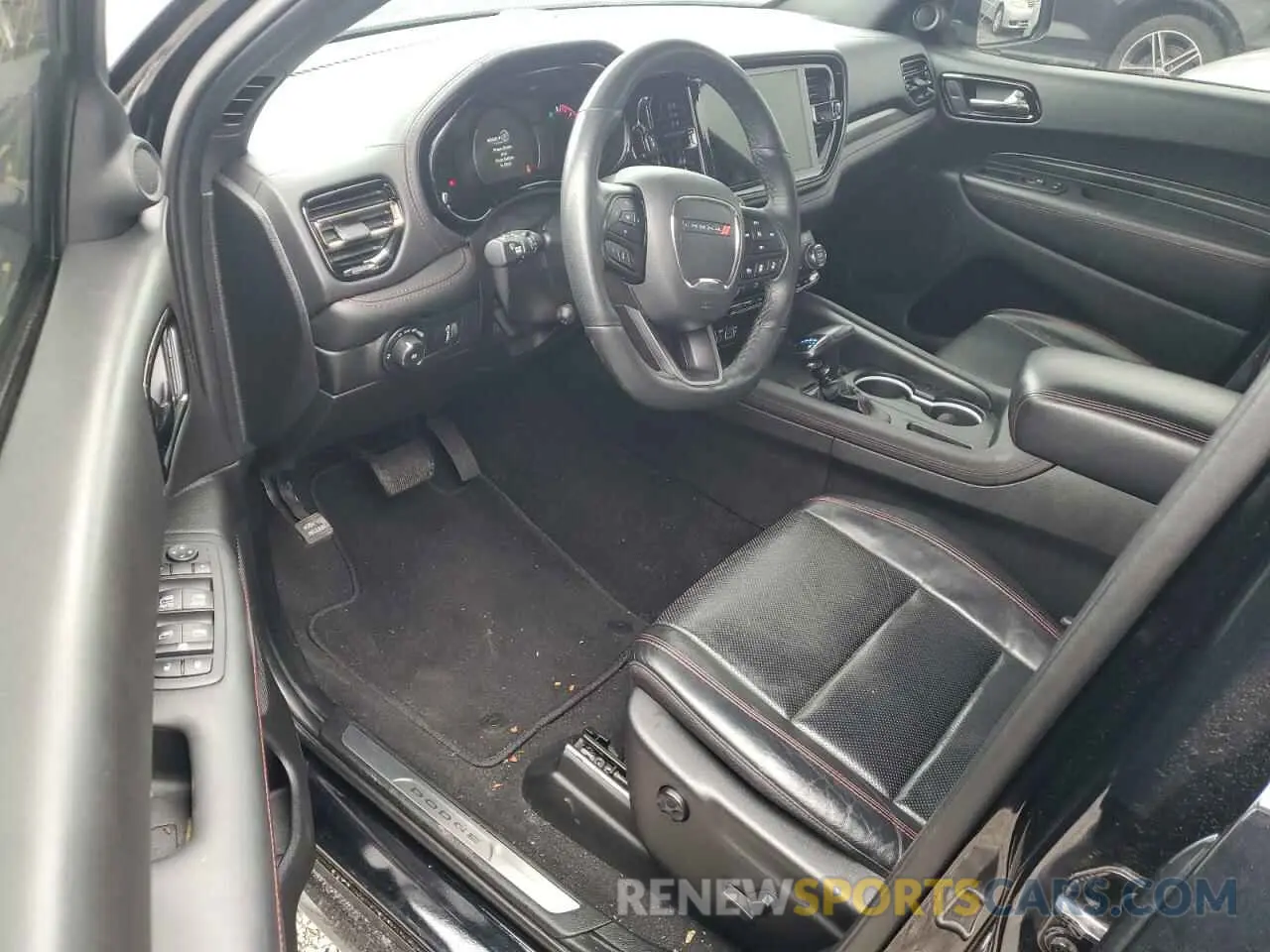 8 fotografías del automóvil dañado 1C4RDJDG7PC604355 DODGE DURANGO 2023
