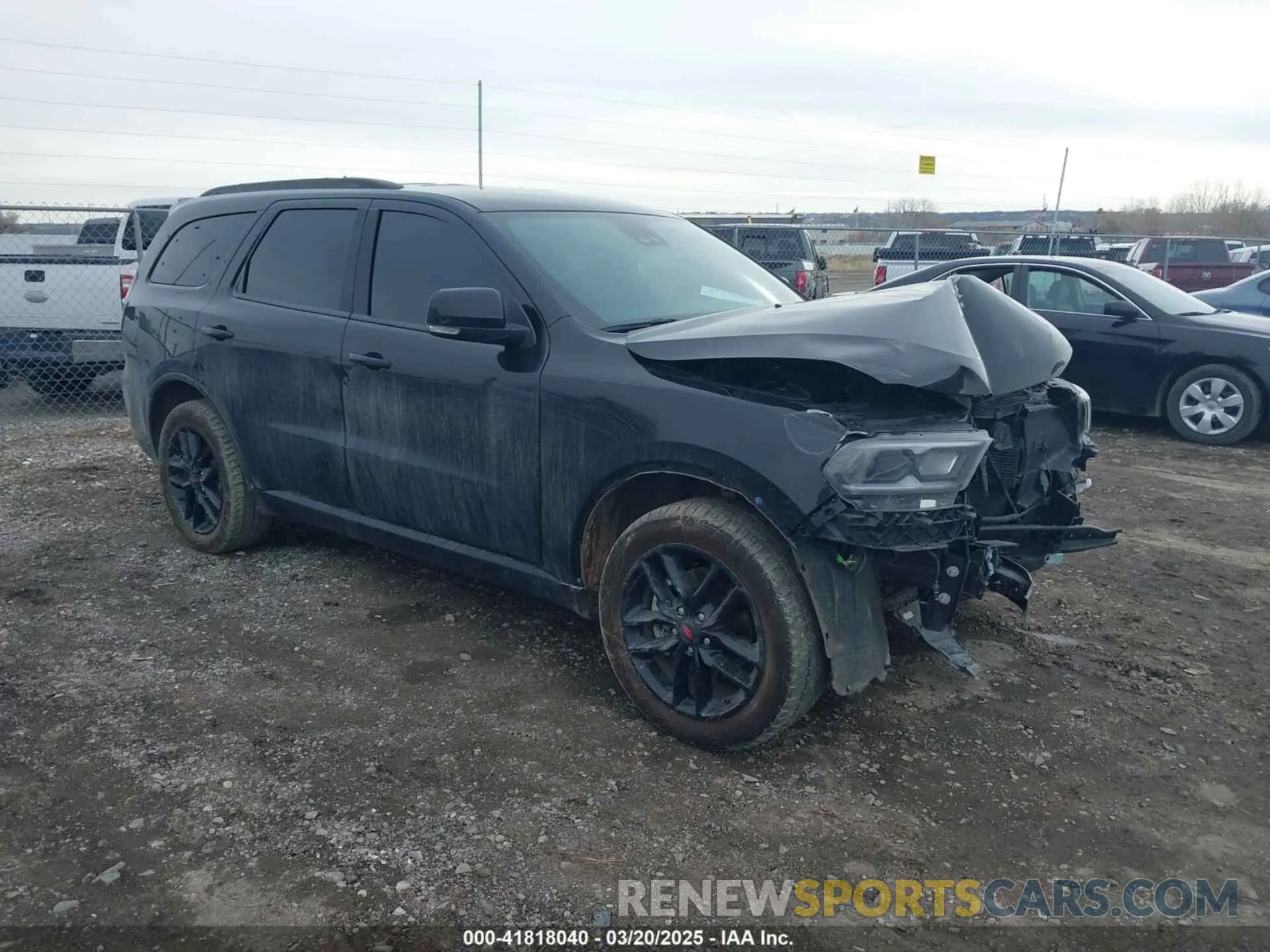 1 fotografías del automóvil dañado 1C4RDJDG7PC637517 DODGE DURANGO 2023