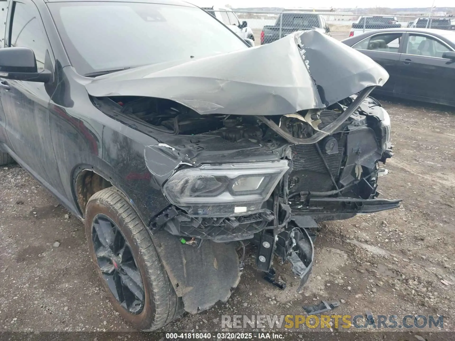 18 fotografías del automóvil dañado 1C4RDJDG7PC637517 DODGE DURANGO 2023