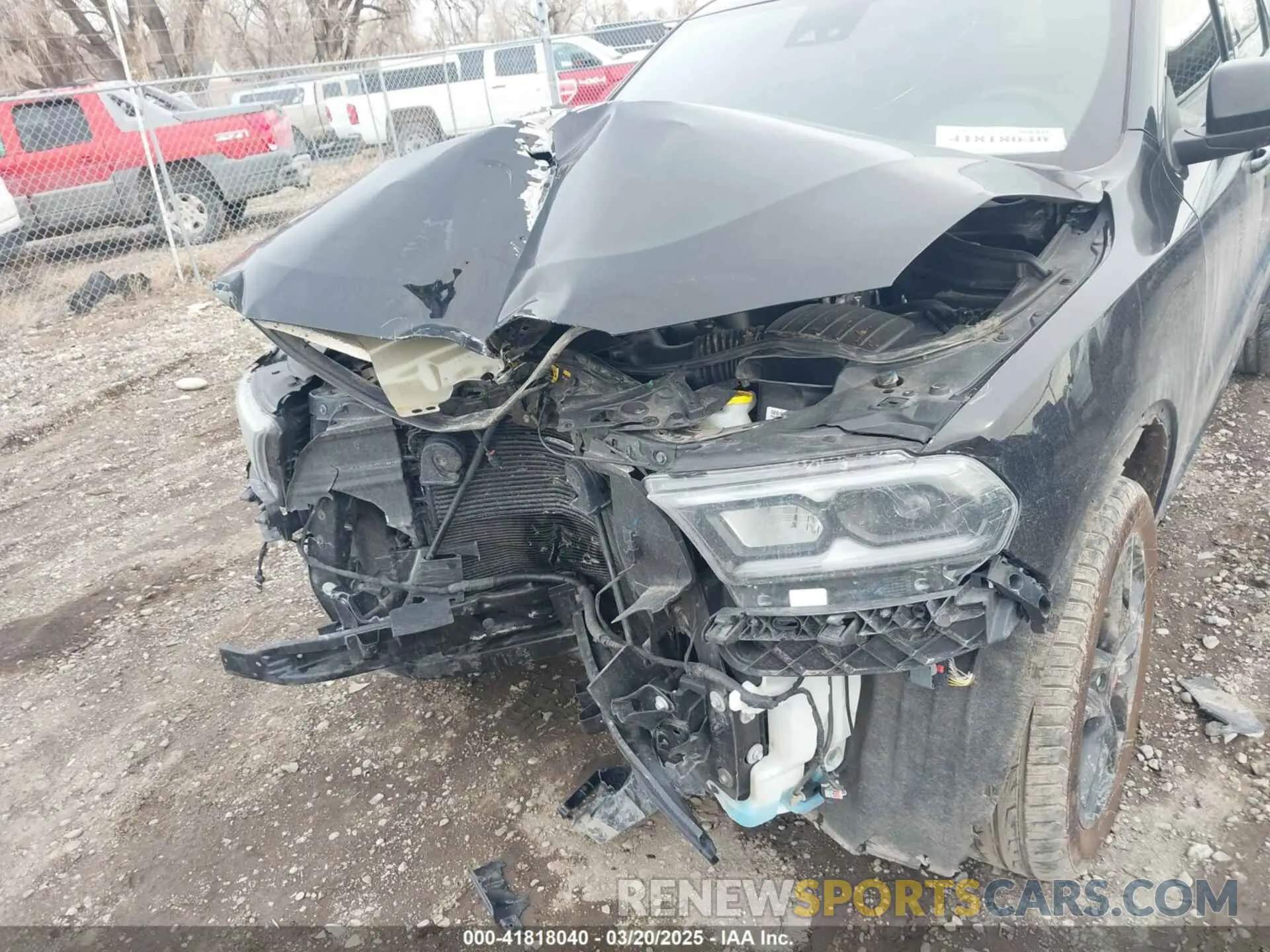 6 fotografías del automóvil dañado 1C4RDJDG7PC637517 DODGE DURANGO 2023