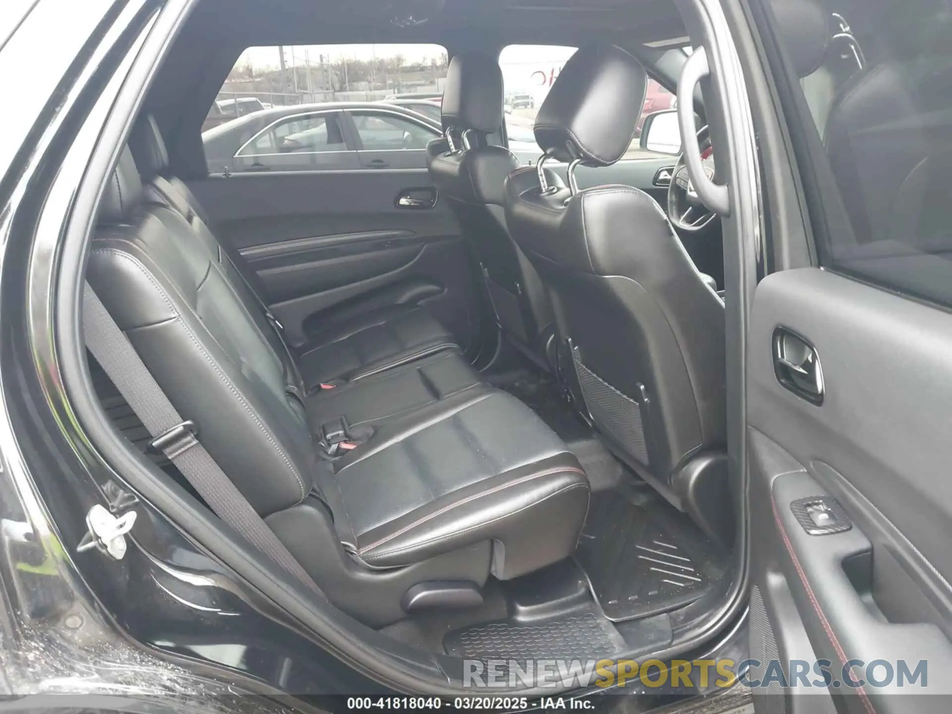 8 fotografías del automóvil dañado 1C4RDJDG7PC637517 DODGE DURANGO 2023