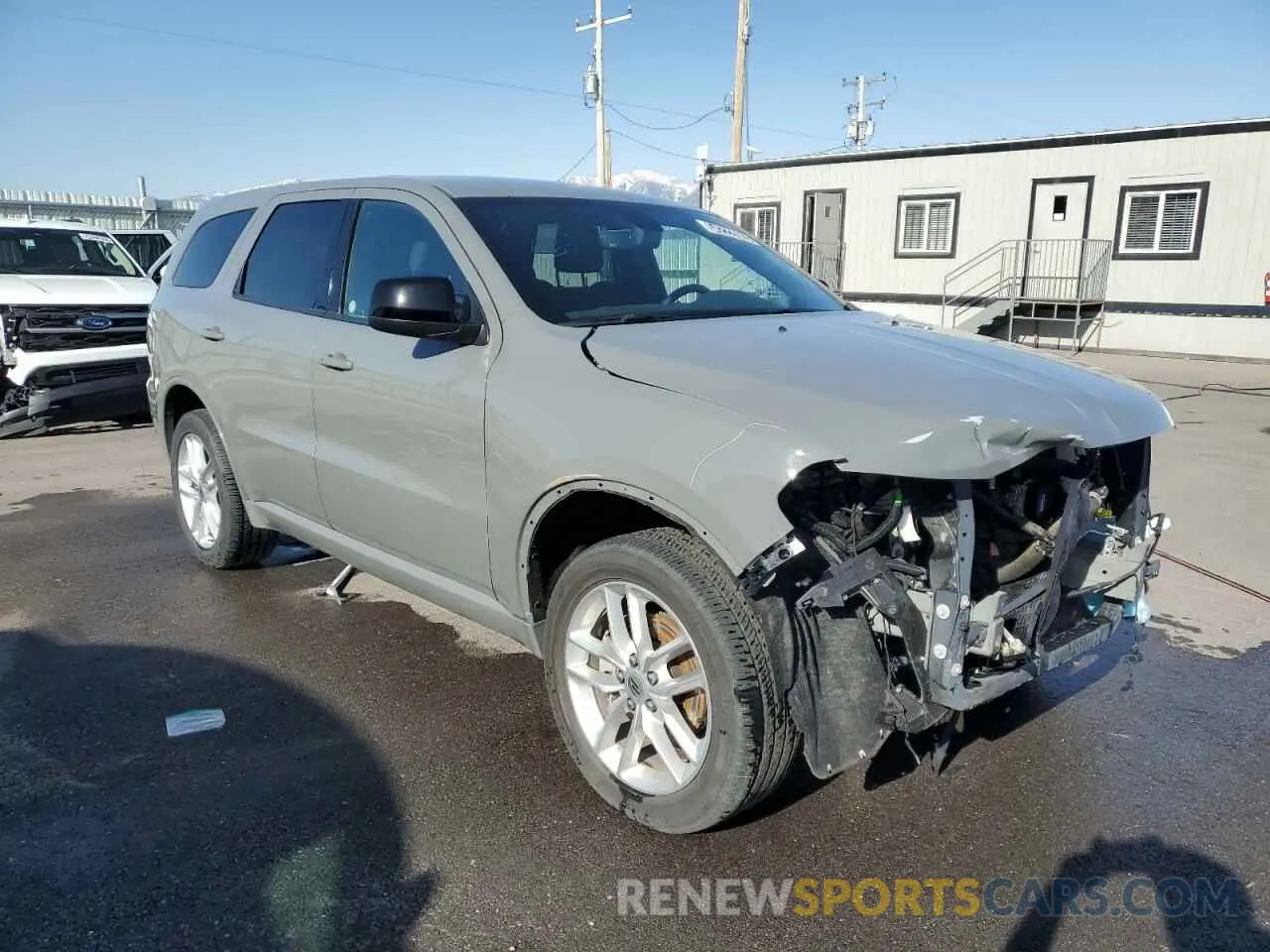 4 fotografías del automóvil dañado 1C4RDJDG8PC582592 DODGE DURANGO 2023