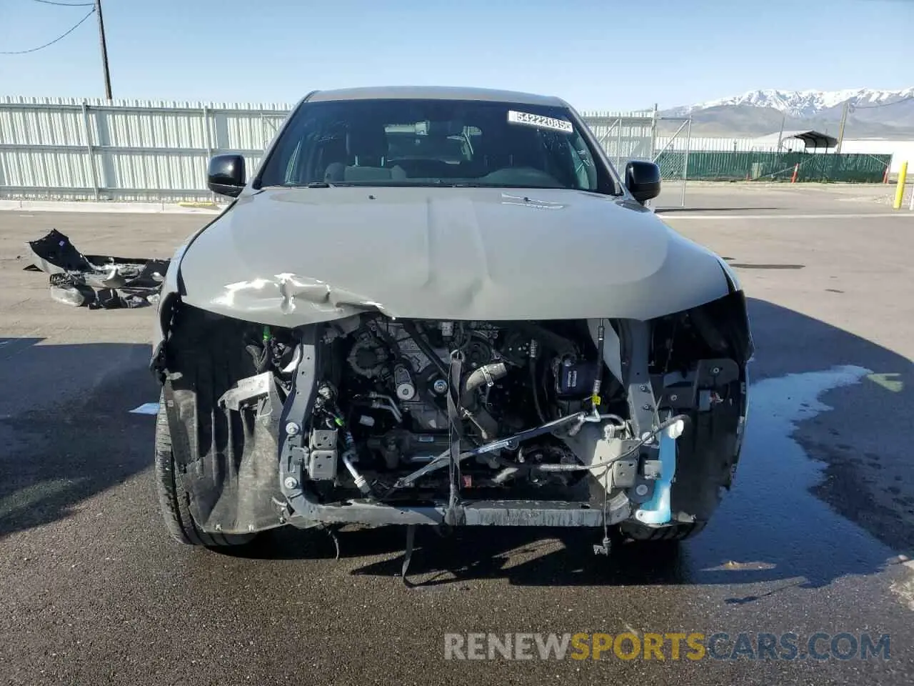 5 fotografías del automóvil dañado 1C4RDJDG8PC582592 DODGE DURANGO 2023