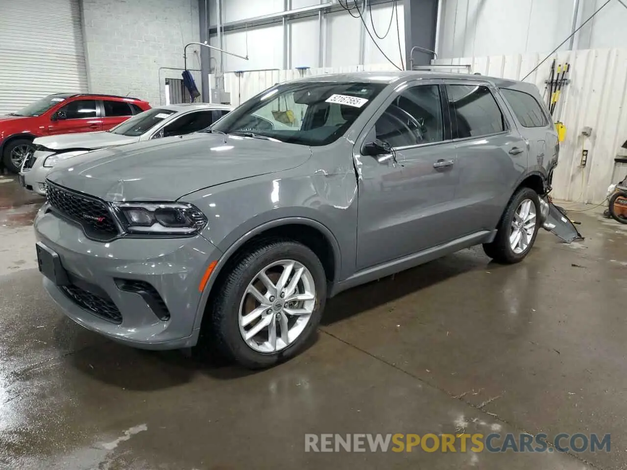 1 fotografías del automóvil dañado 1C4RDJDG9PC687805 DODGE DURANGO 2023