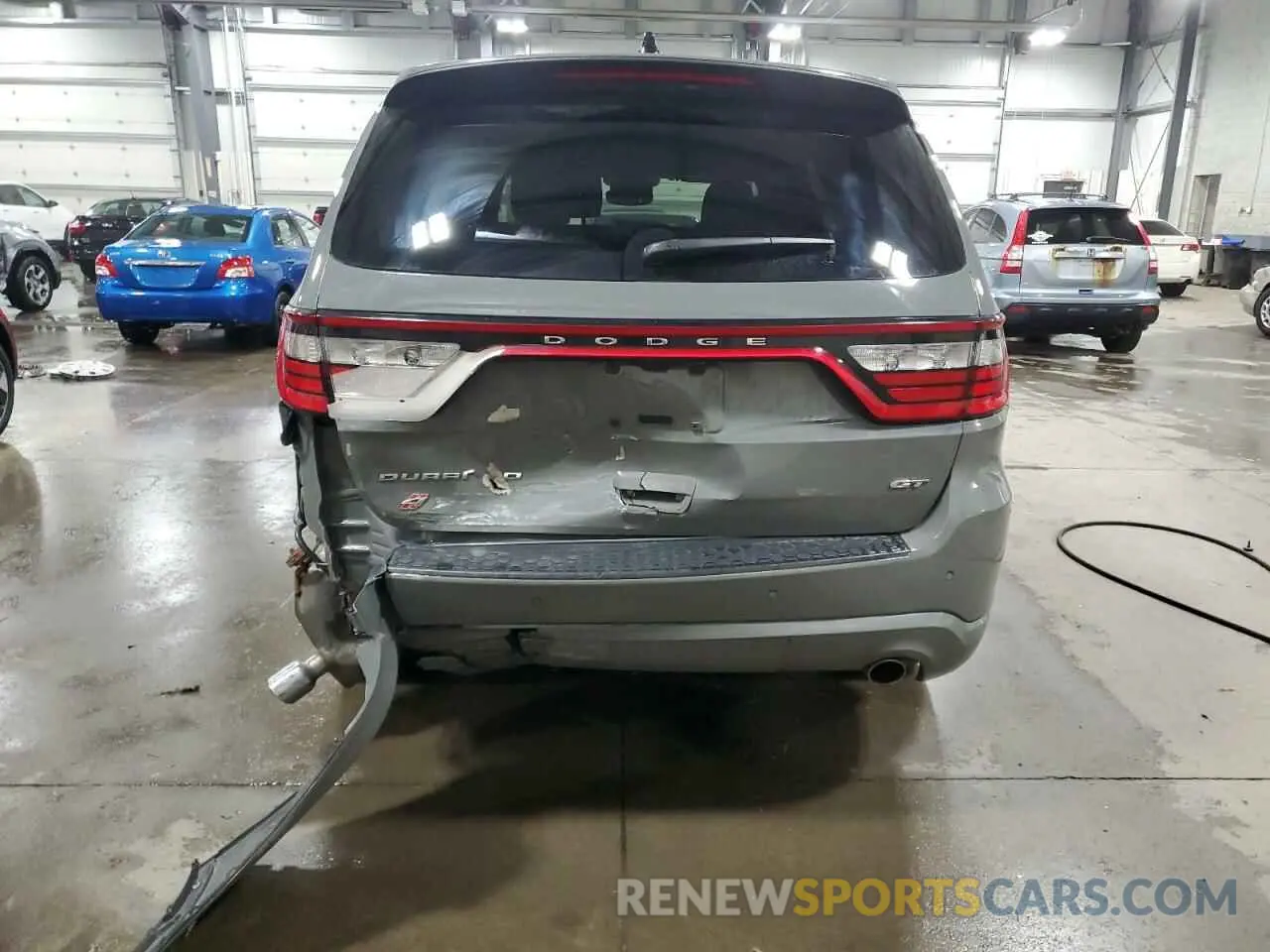 6 fotografías del automóvil dañado 1C4RDJDG9PC687805 DODGE DURANGO 2023