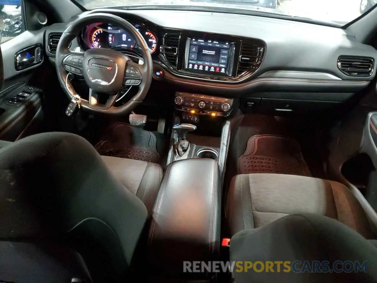 8 fotografías del automóvil dañado 1C4RDJDG9PC687805 DODGE DURANGO 2023