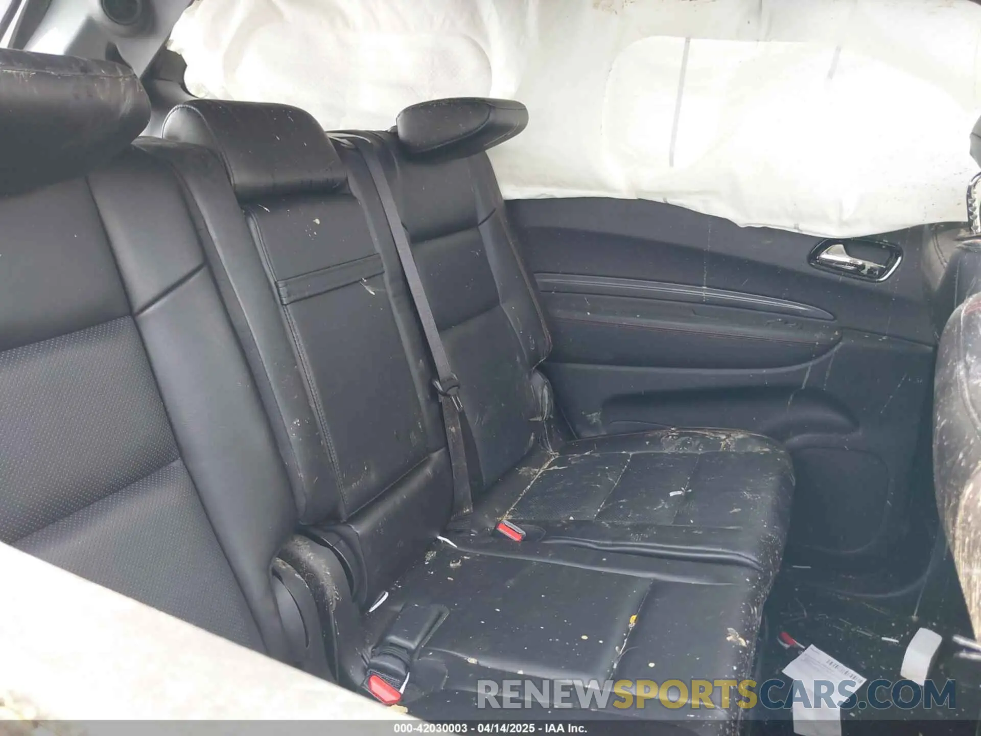 8 fotografías del automóvil dañado 1C4RDJDGXPC582271 DODGE DURANGO 2023