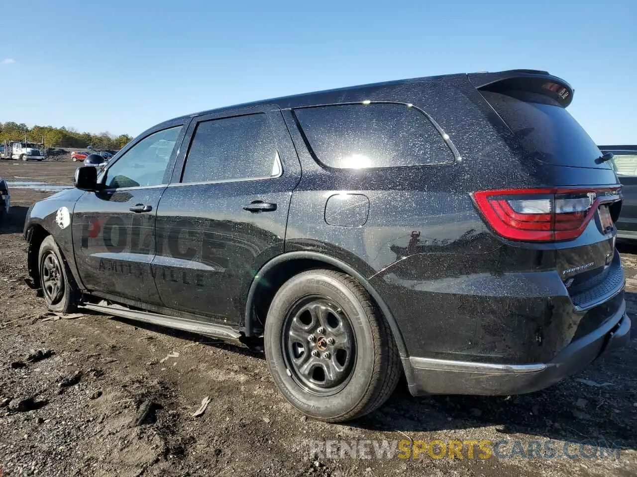 2 fotografías del automóvil dañado 1C4RDJFG1PC638725 DODGE DURANGO 2023