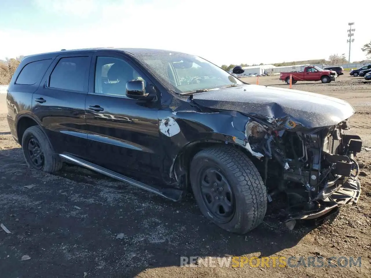 4 fotografías del automóvil dañado 1C4RDJFG1PC638725 DODGE DURANGO 2023