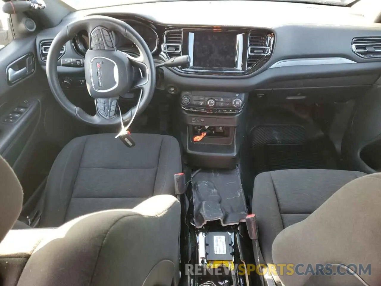 8 fotografías del automóvil dañado 1C4RDJFG1PC638725 DODGE DURANGO 2023