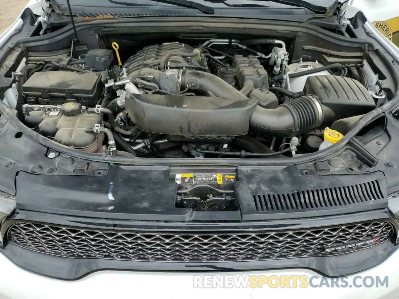 11 fotografías del automóvil dañado 1C4RDJFG2PC567874 DODGE DURANGO 2023