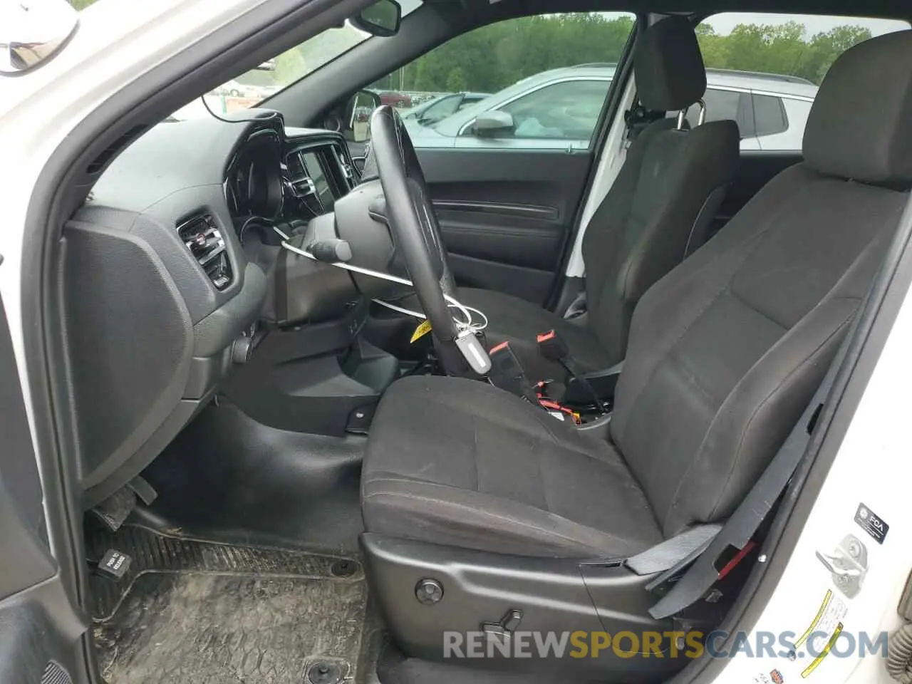 7 fotografías del automóvil dañado 1C4RDJFG2PC567874 DODGE DURANGO 2023