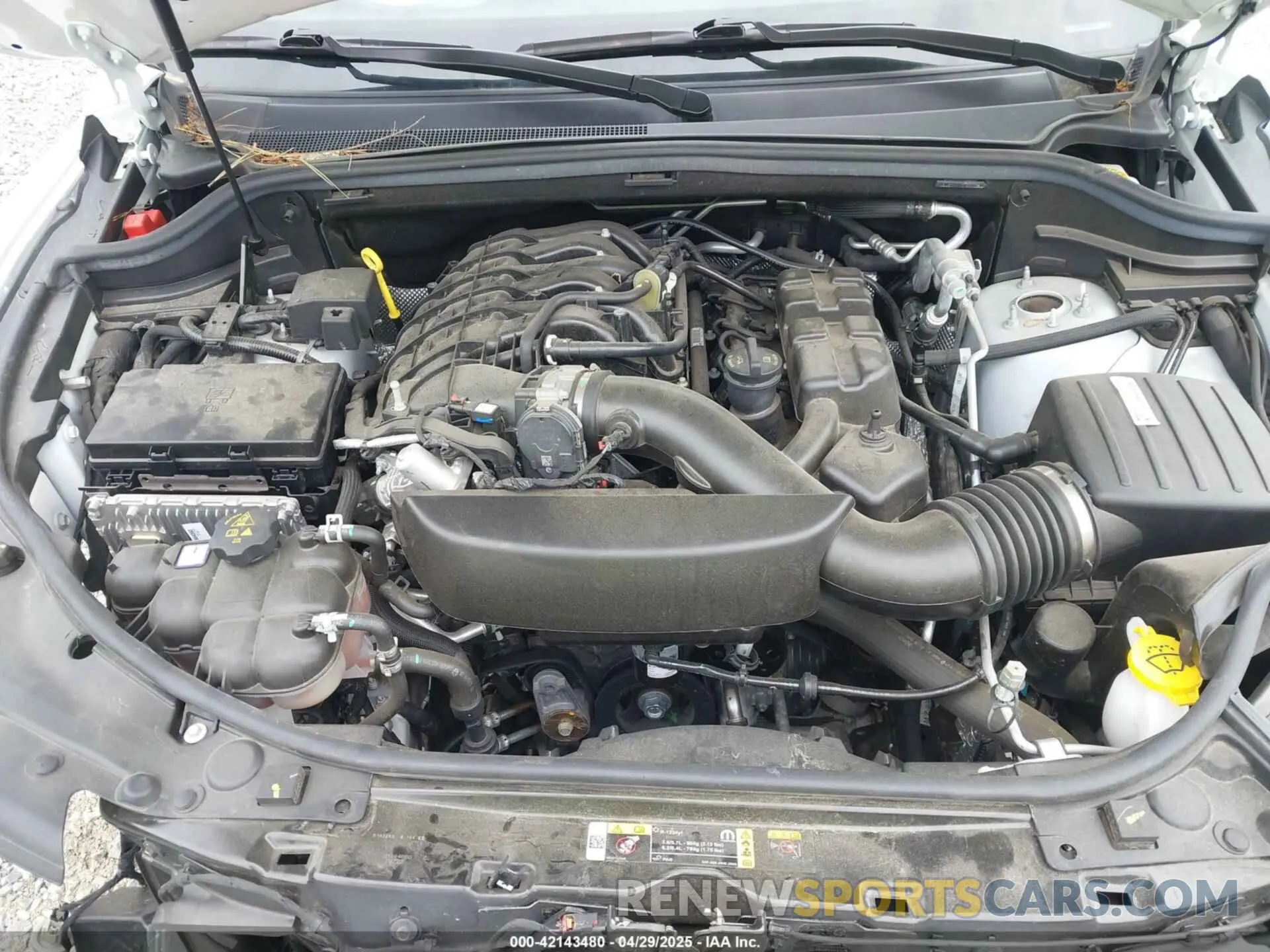 10 fotografías del automóvil dañado 1C4RDJFG2PC653301 DODGE DURANGO 2023