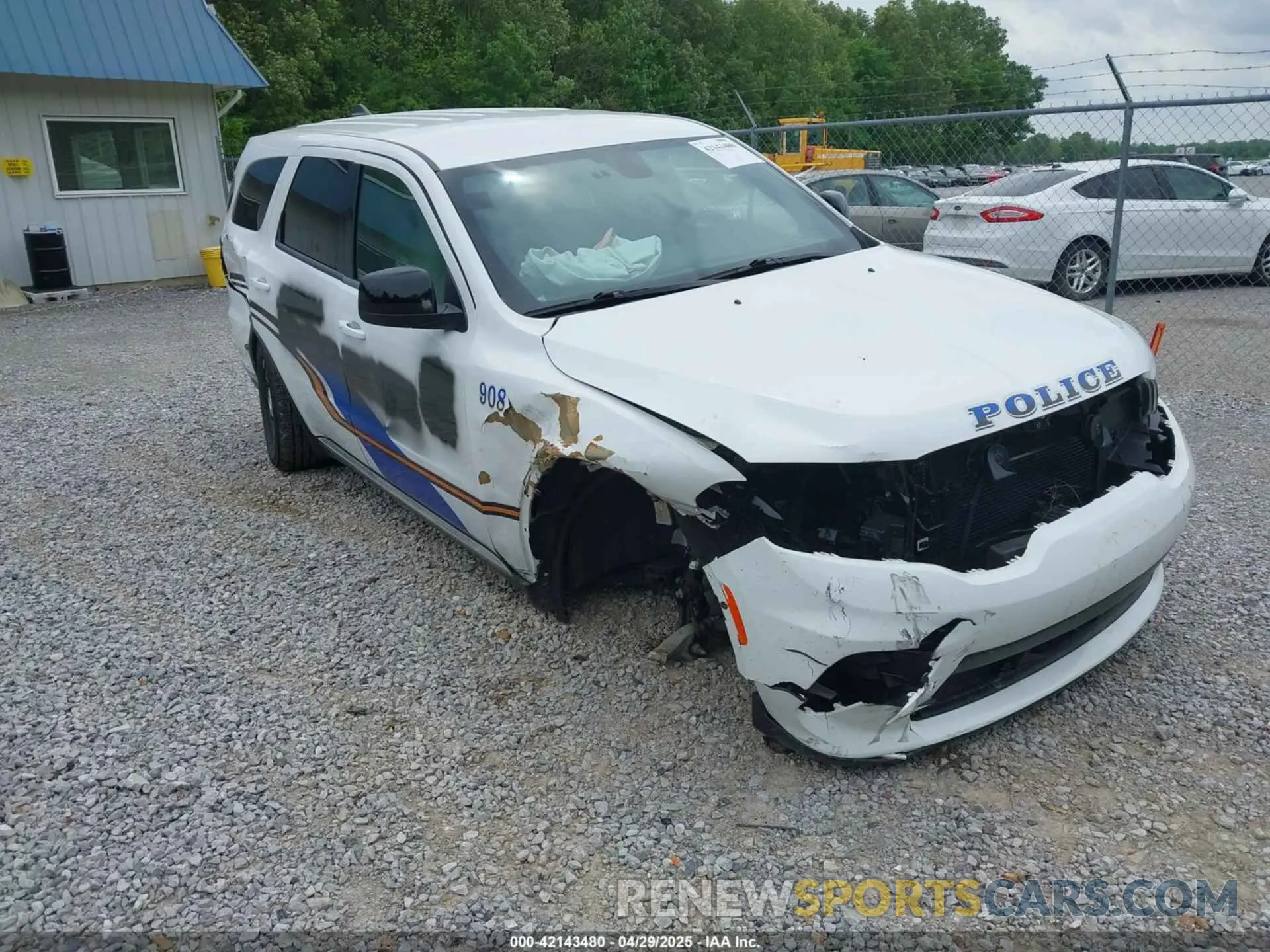 6 fotografías del automóvil dañado 1C4RDJFG2PC653301 DODGE DURANGO 2023