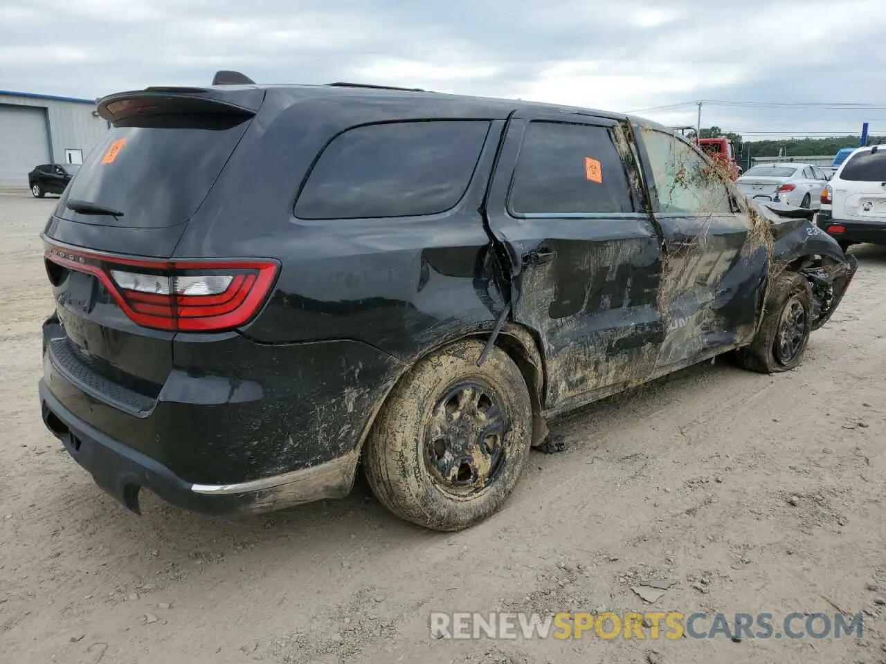 3 fotografías del automóvil dañado 1C4RDJFG4PC567813 DODGE DURANGO 2023