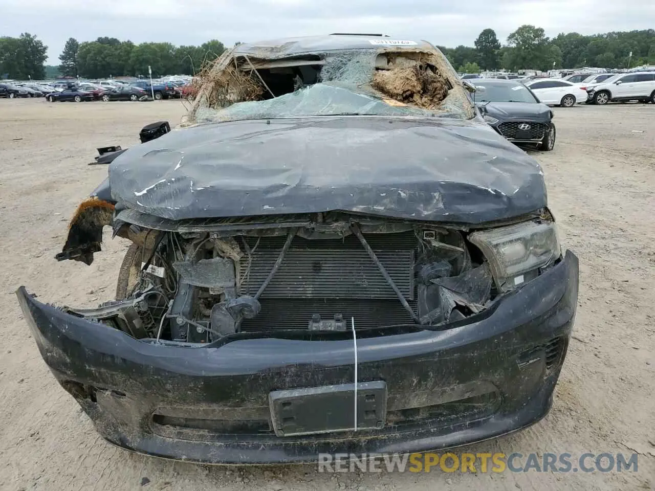 5 fotografías del automóvil dañado 1C4RDJFG4PC567813 DODGE DURANGO 2023