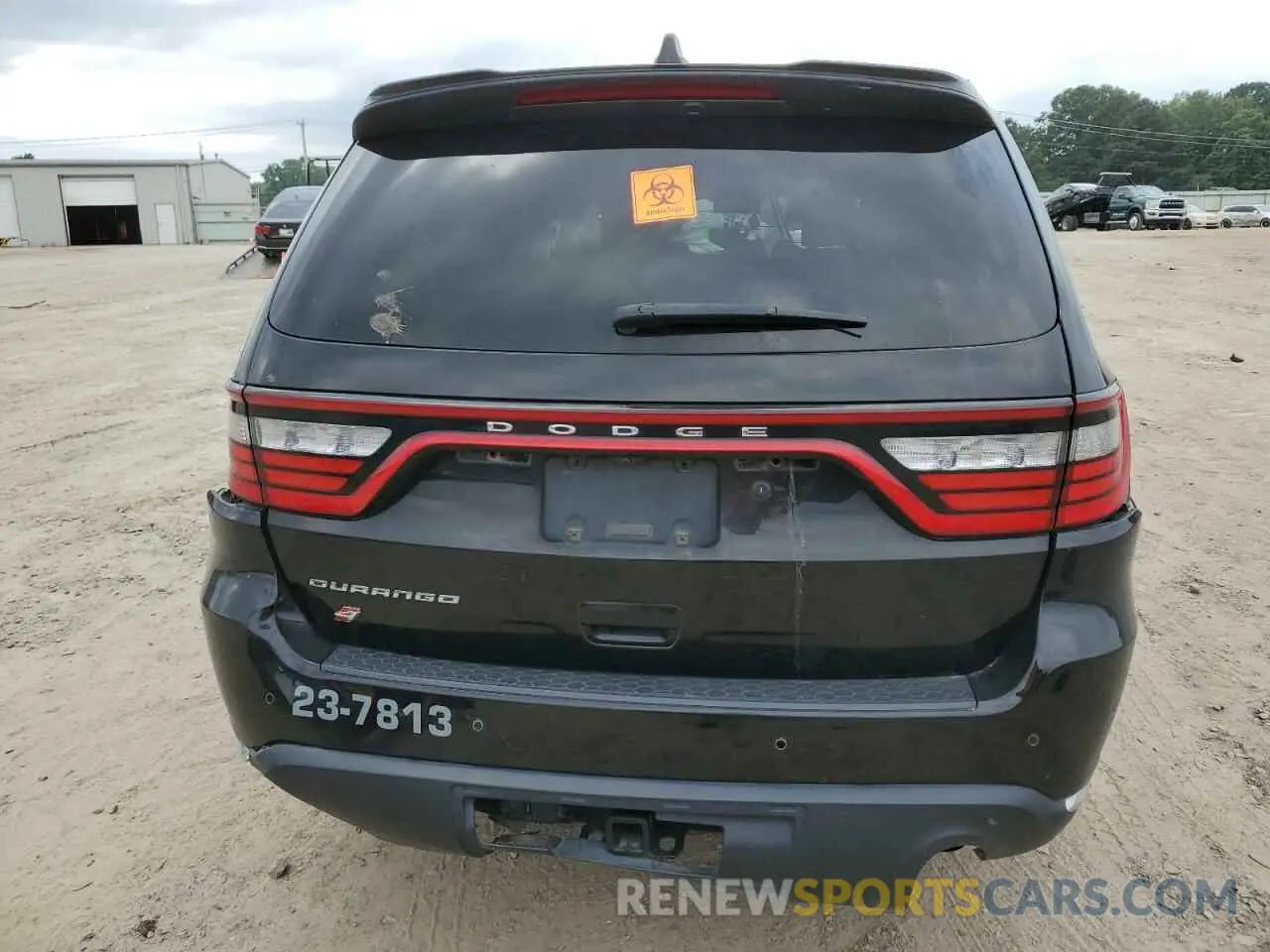 6 fotografías del automóvil dañado 1C4RDJFG4PC567813 DODGE DURANGO 2023