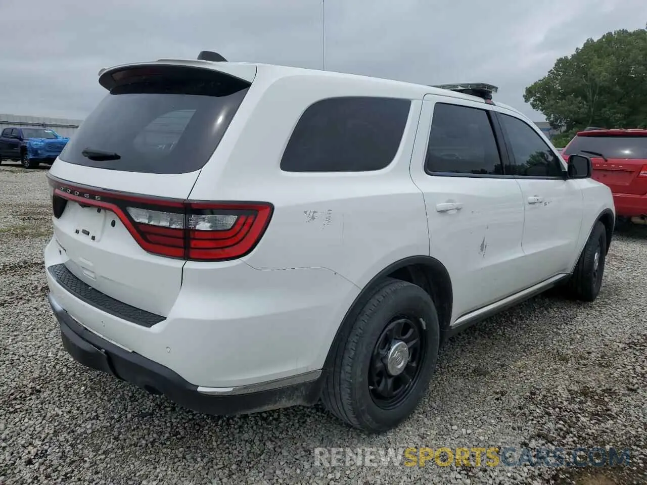 3 fotografías del automóvil dañado 1C4RDJFG8PC567815 DODGE DURANGO 2023