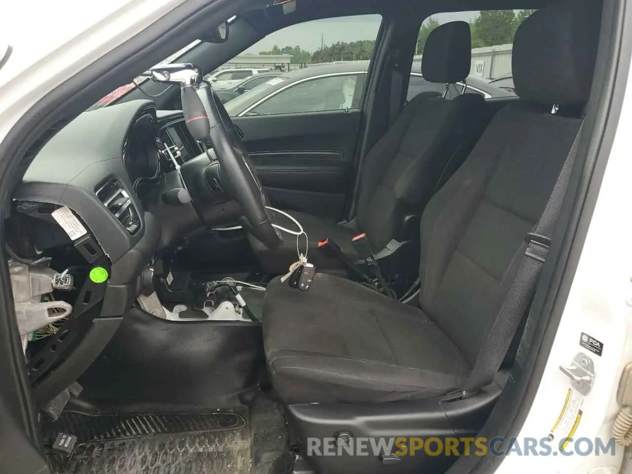 7 fotografías del automóvil dañado 1C4RDJFG8PC567815 DODGE DURANGO 2023