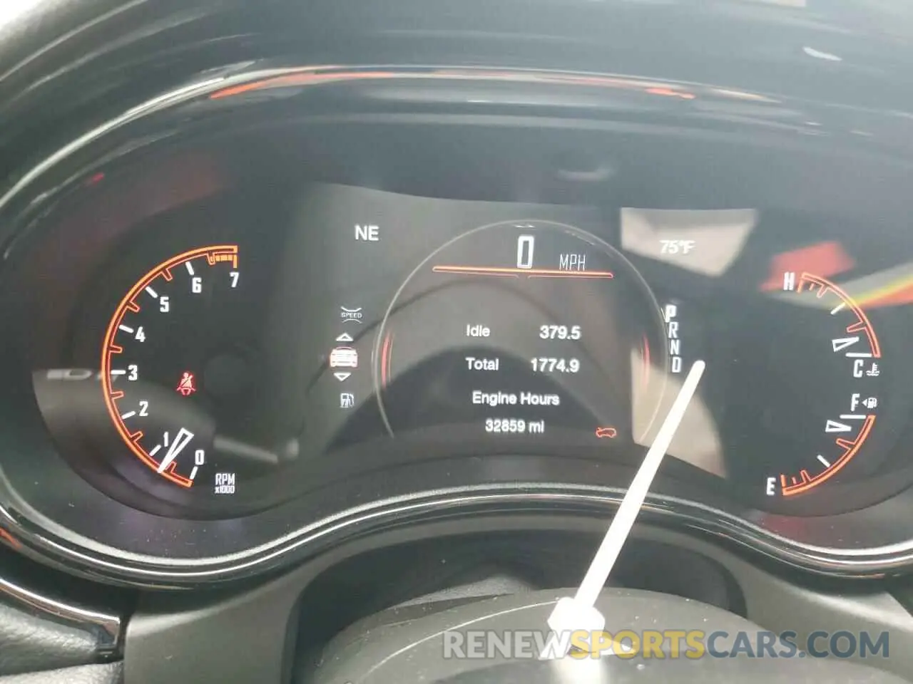 9 fotografías del automóvil dañado 1C4RDJFG8PC567815 DODGE DURANGO 2023