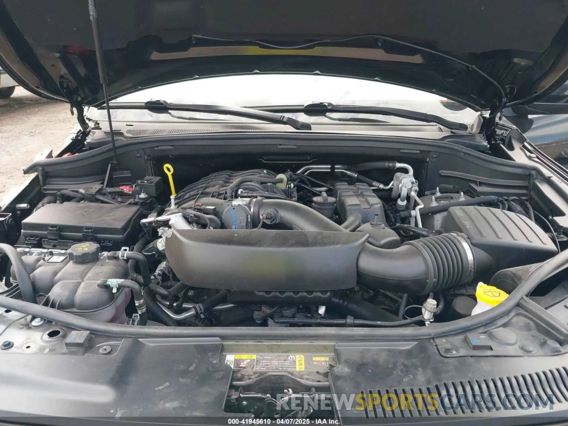10 fotografías del automóvil dañado 1C4RDJFG9PC605021 DODGE DURANGO 2023