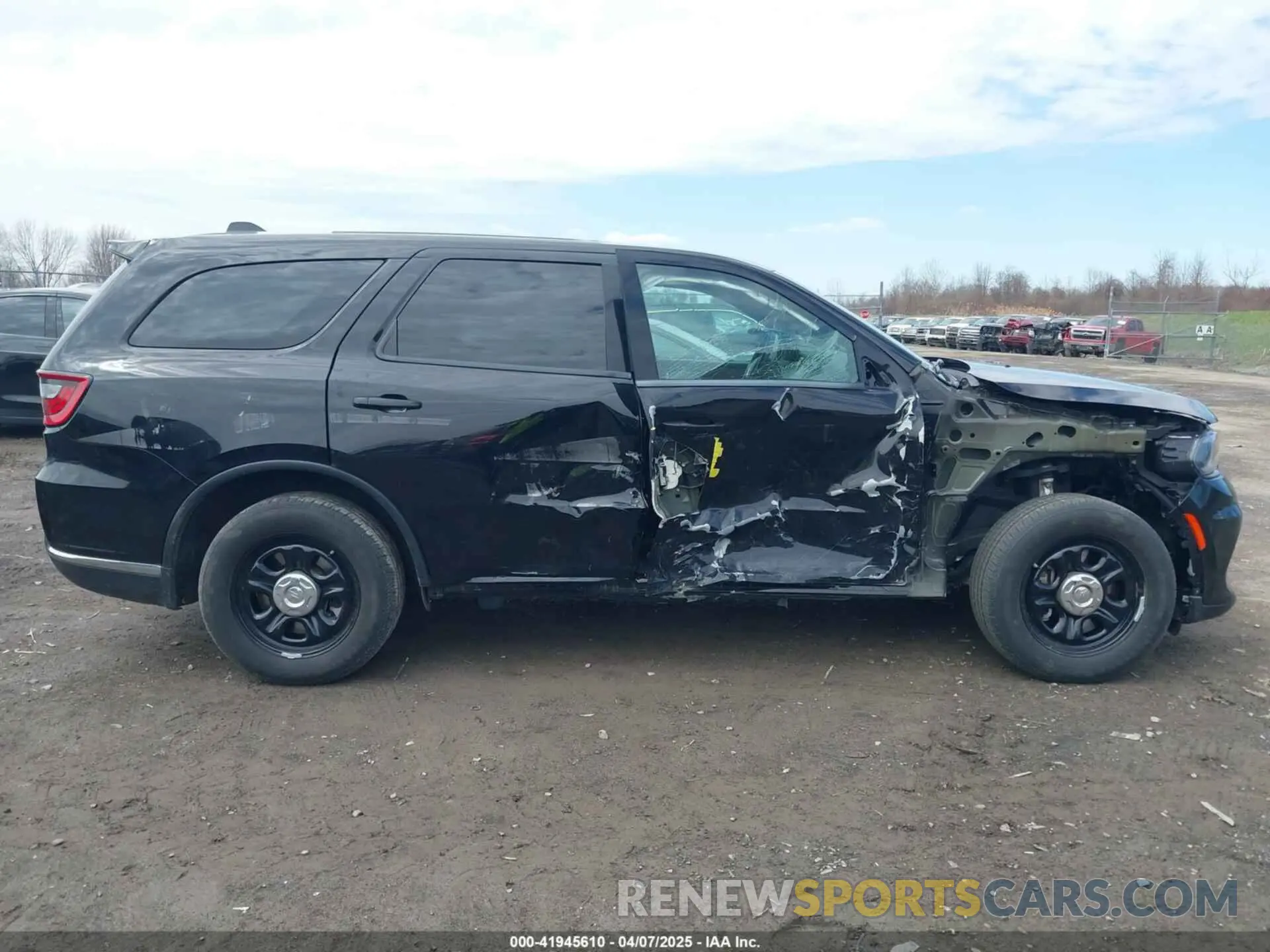 14 fotografías del automóvil dañado 1C4RDJFG9PC605021 DODGE DURANGO 2023