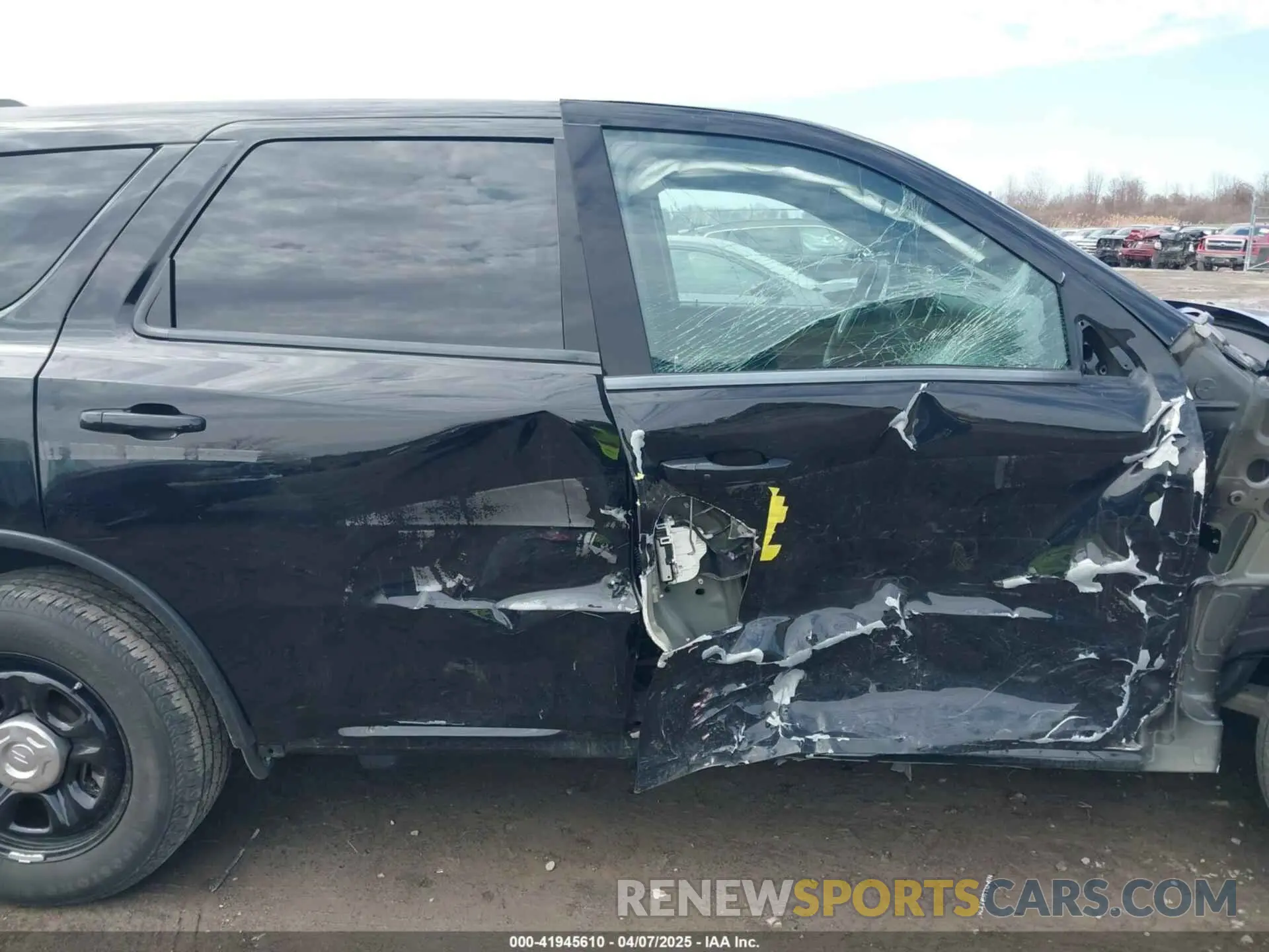 19 fotografías del automóvil dañado 1C4RDJFG9PC605021 DODGE DURANGO 2023