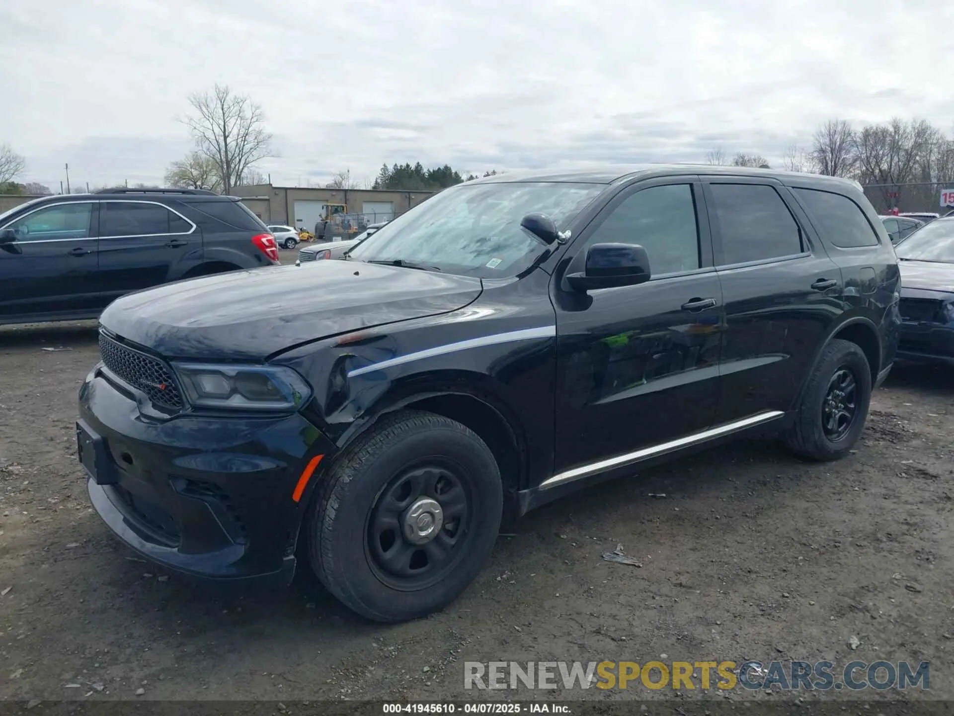2 fotografías del automóvil dañado 1C4RDJFG9PC605021 DODGE DURANGO 2023