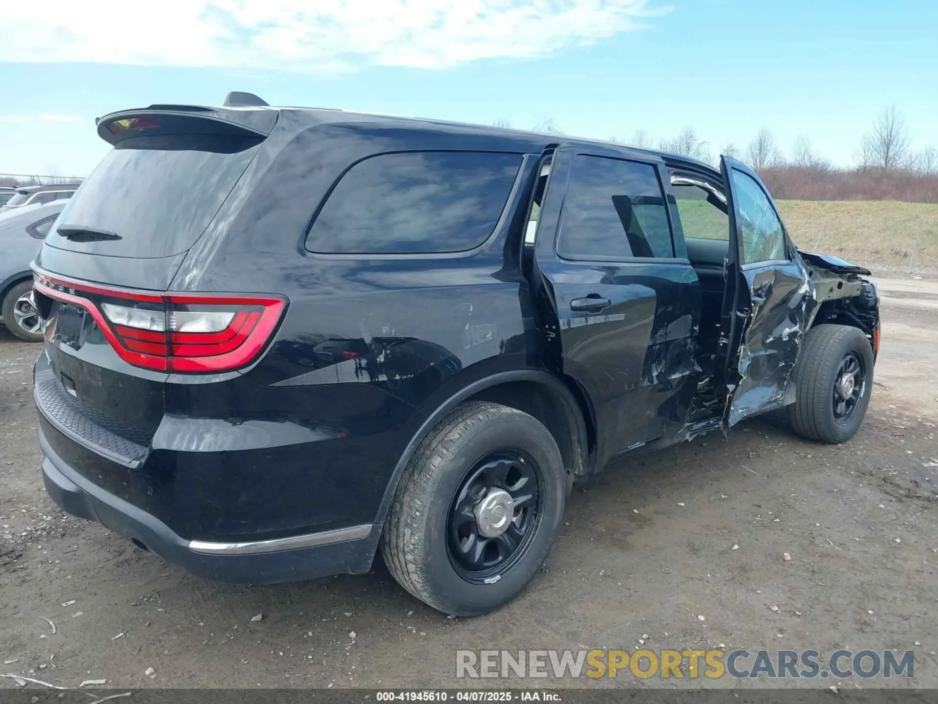 4 fotografías del automóvil dañado 1C4RDJFG9PC605021 DODGE DURANGO 2023