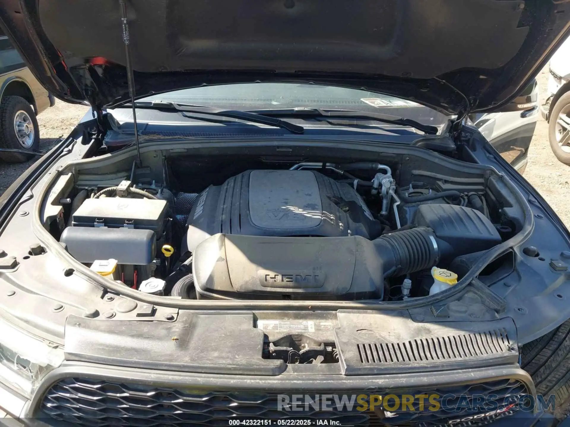 10 fotografías del automóvil dañado 1C4SDHCT0PC549899 DODGE DURANGO 2023