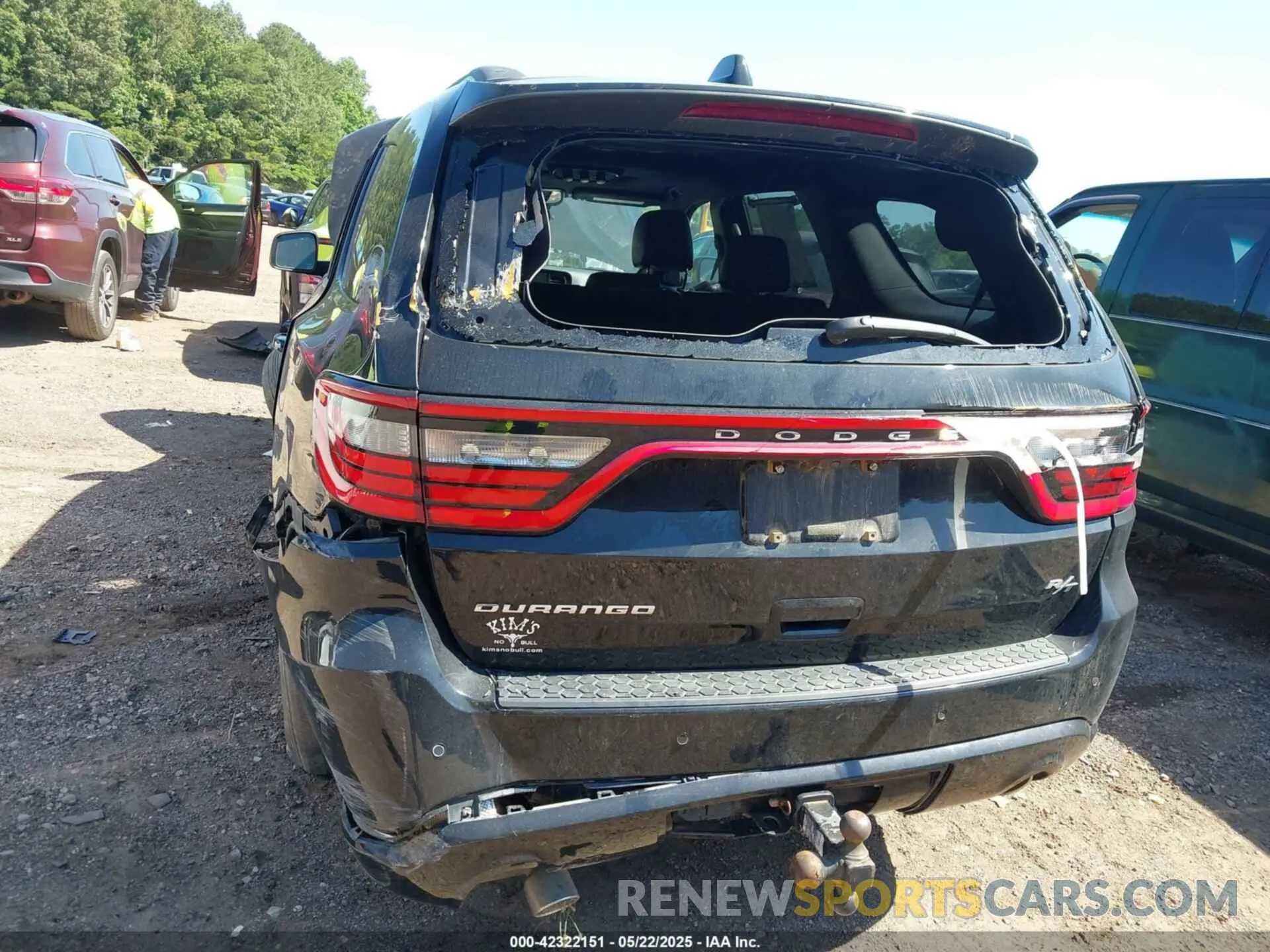 18 fotografías del automóvil dañado 1C4SDHCT0PC549899 DODGE DURANGO 2023
