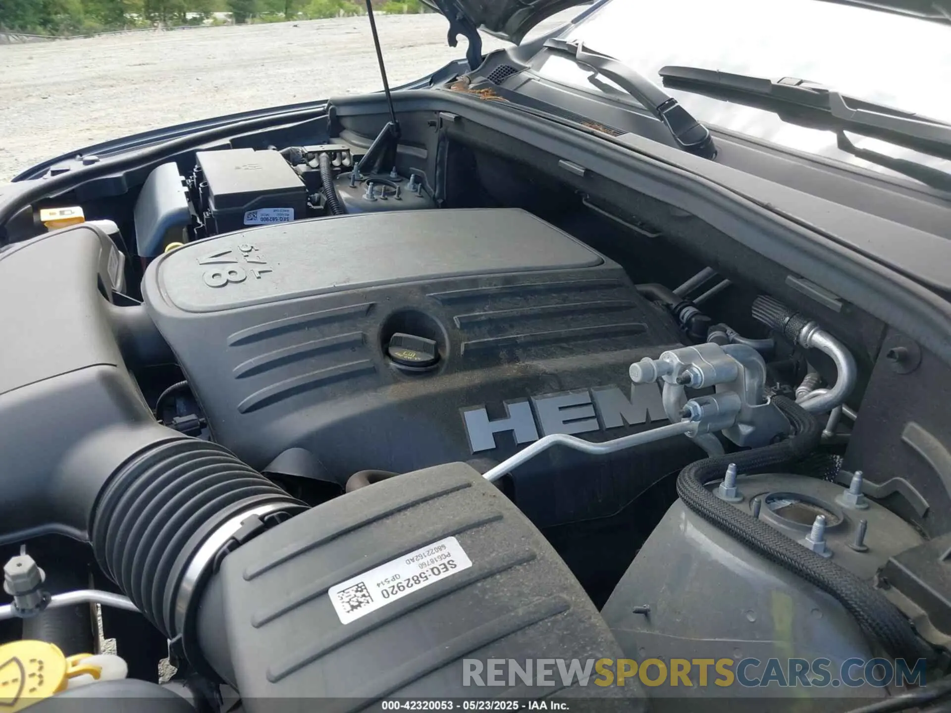 10 fotografías del automóvil dañado 1C4SDHCT1PC616557 DODGE DURANGO 2023