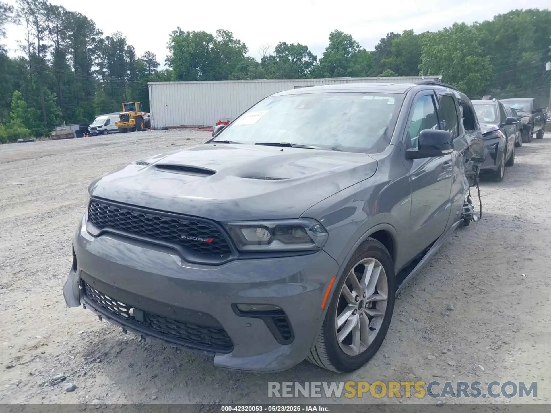 2 fotografías del automóvil dañado 1C4SDHCT1PC616557 DODGE DURANGO 2023
