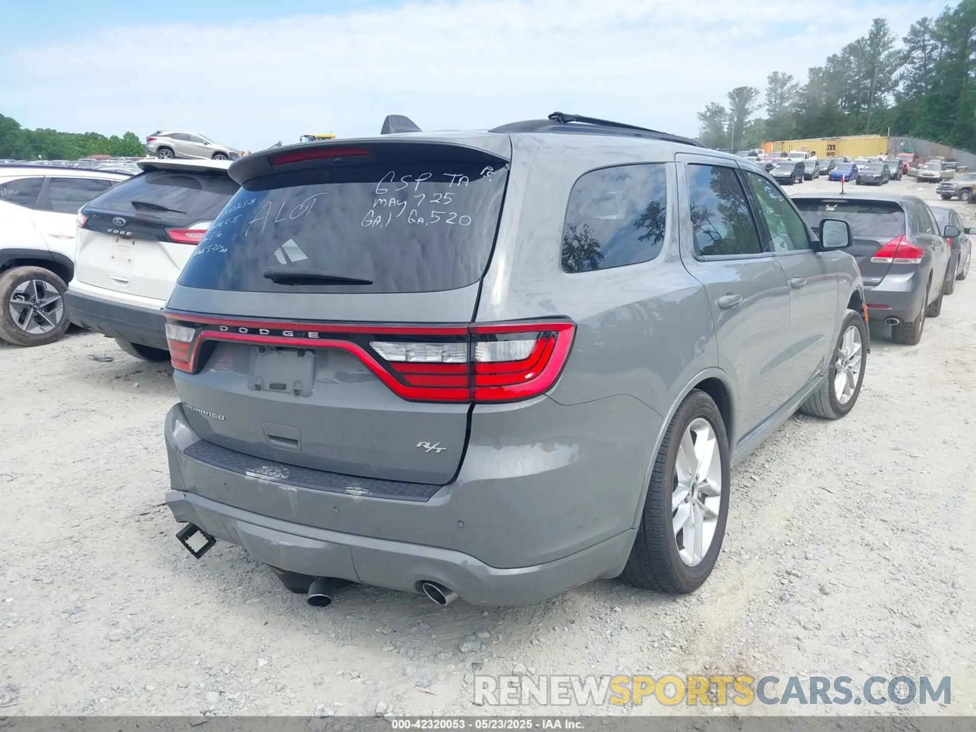 4 fotografías del automóvil dañado 1C4SDHCT1PC616557 DODGE DURANGO 2023