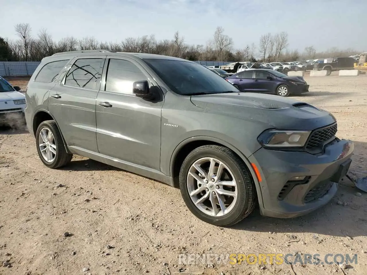 4 fotografías del automóvil dañado 1C4SDHCT2PC553453 DODGE DURANGO 2023