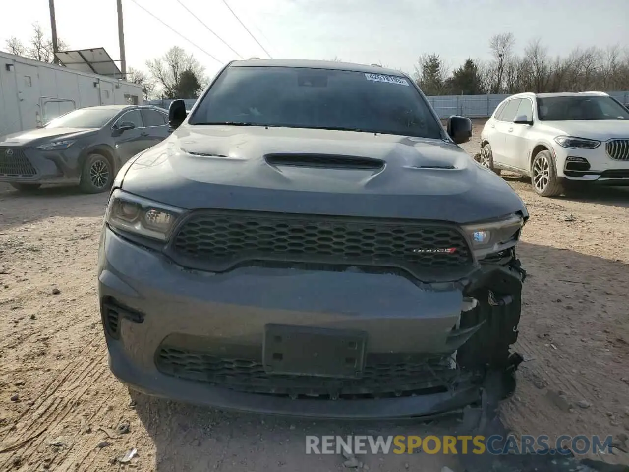 5 fotografías del automóvil dañado 1C4SDHCT2PC553453 DODGE DURANGO 2023