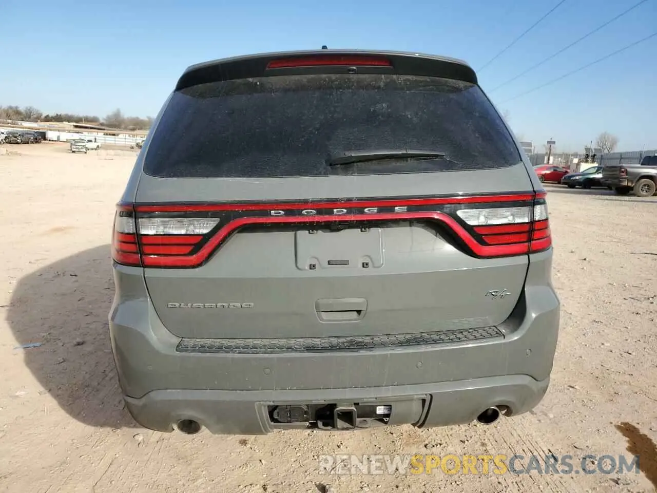 6 fotografías del automóvil dañado 1C4SDHCT2PC553453 DODGE DURANGO 2023