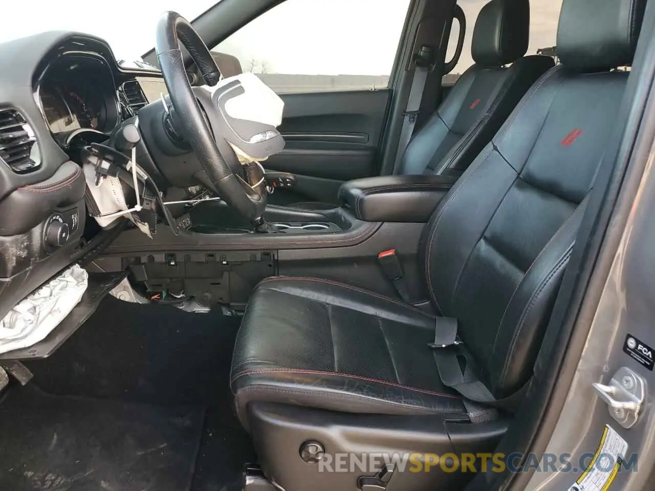 7 fotografías del automóvil dañado 1C4SDHCT2PC553453 DODGE DURANGO 2023