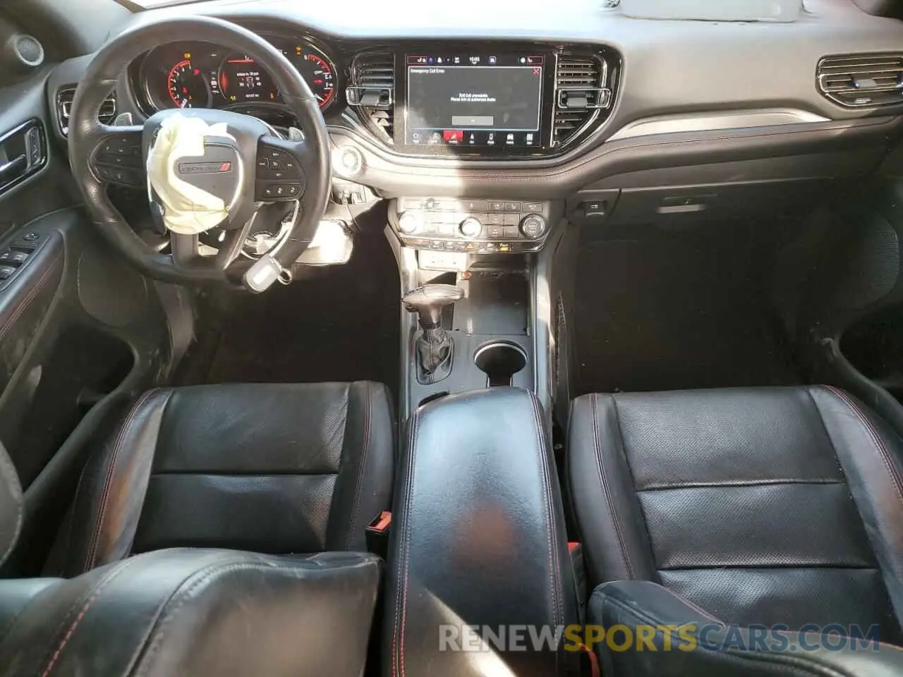8 fotografías del automóvil dañado 1C4SDHCT2PC553453 DODGE DURANGO 2023