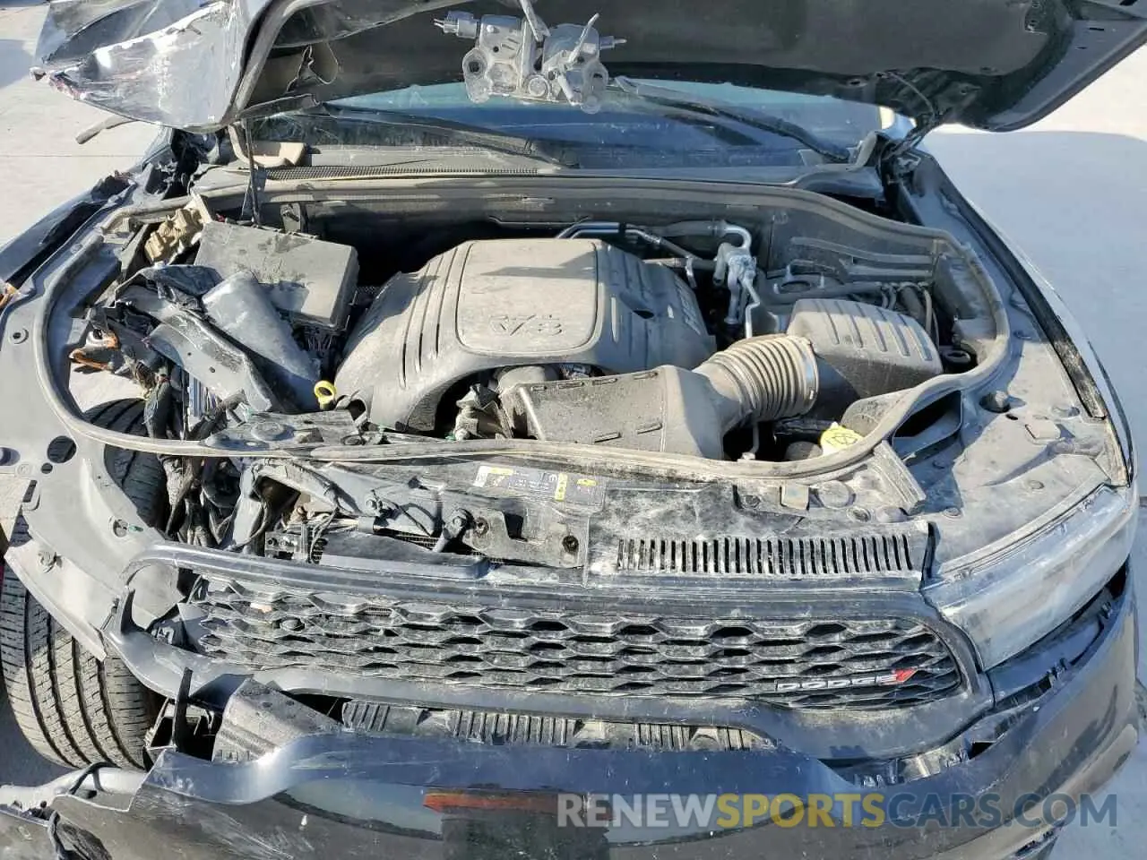12 fotografías del automóvil dañado 1C4SDHCT2PC720149 DODGE DURANGO 2023