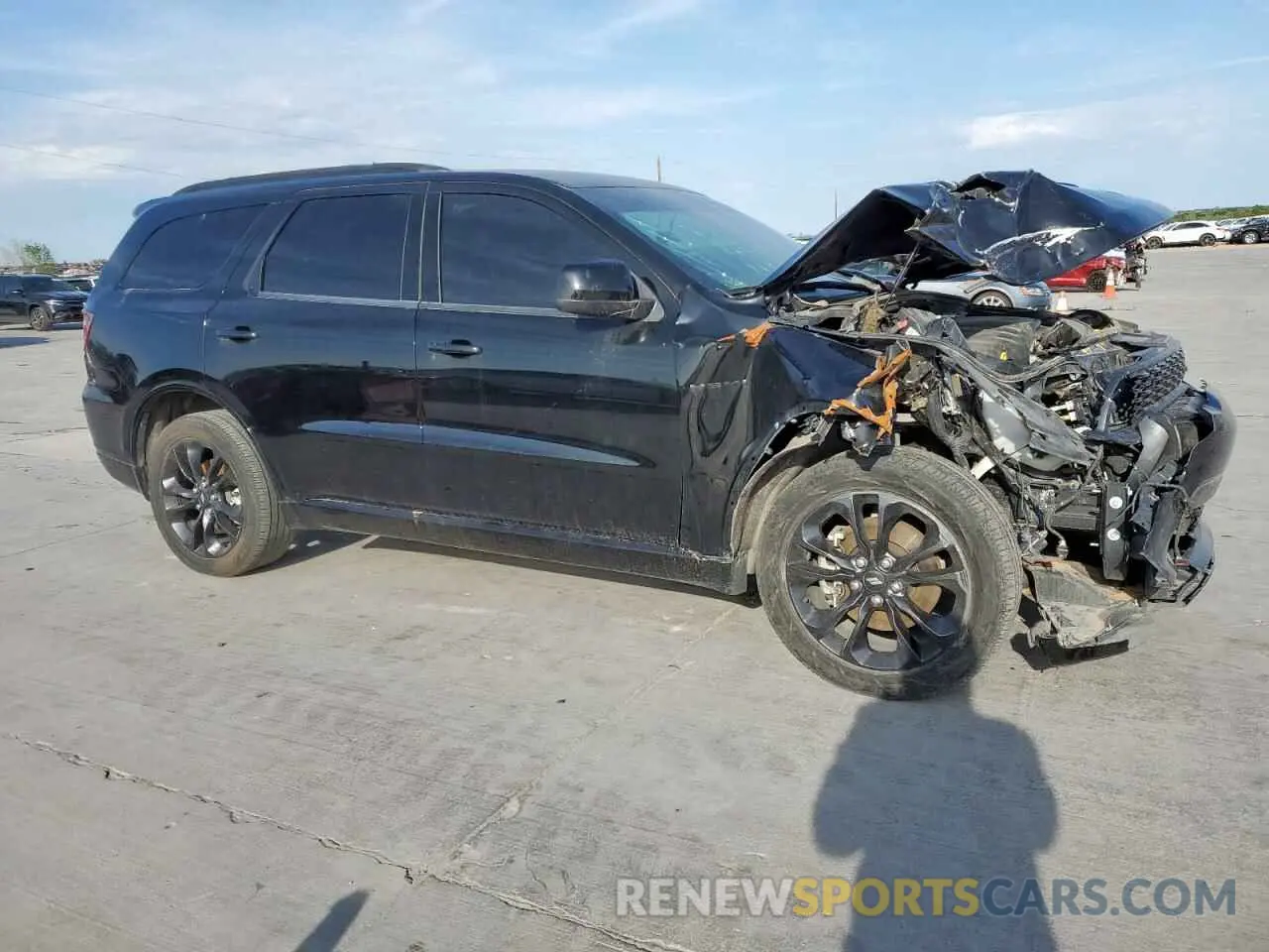 4 fotografías del automóvil dañado 1C4SDHCT2PC720149 DODGE DURANGO 2023