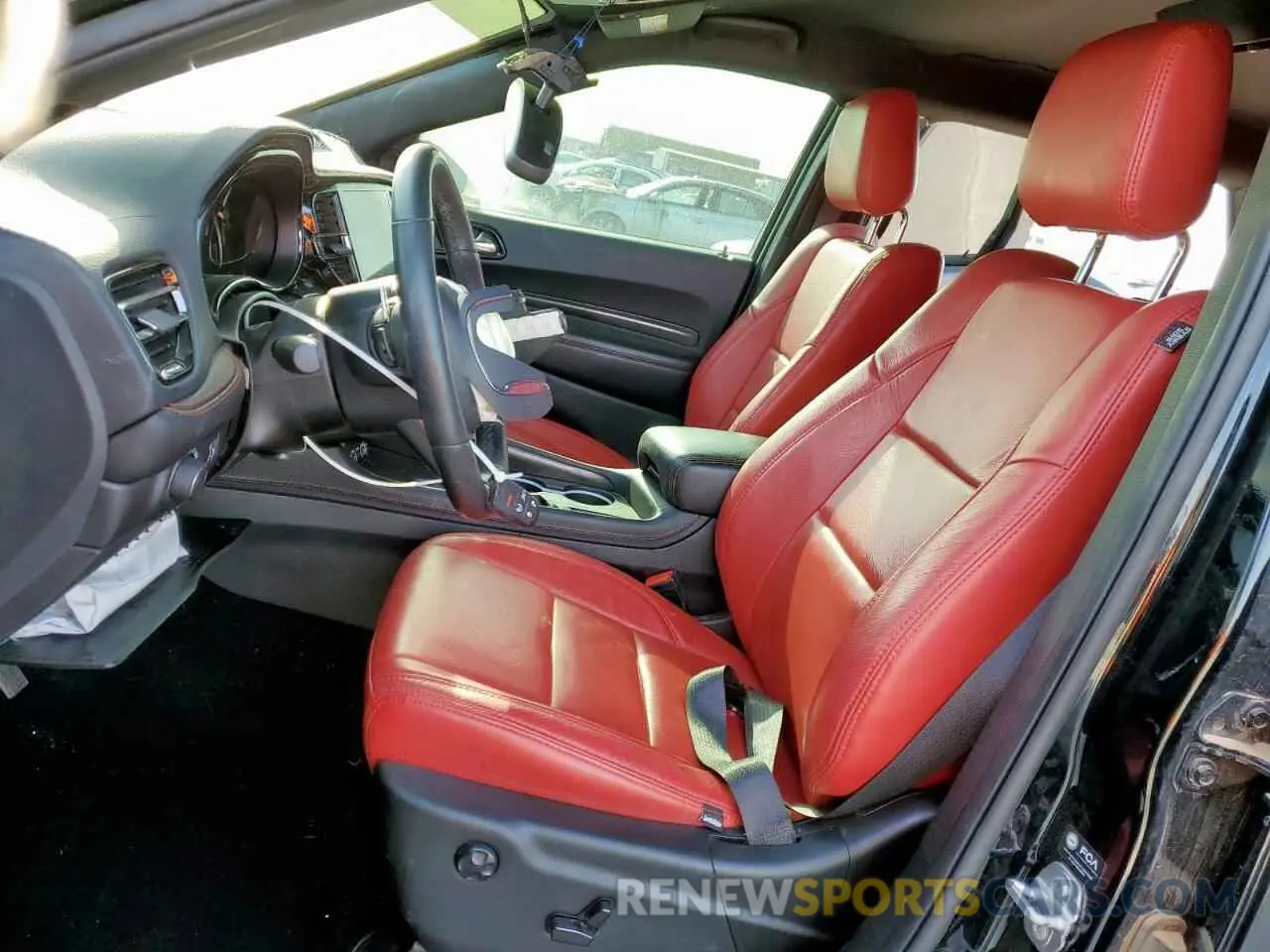 7 fotografías del automóvil dañado 1C4SDHCT2PC720149 DODGE DURANGO 2023