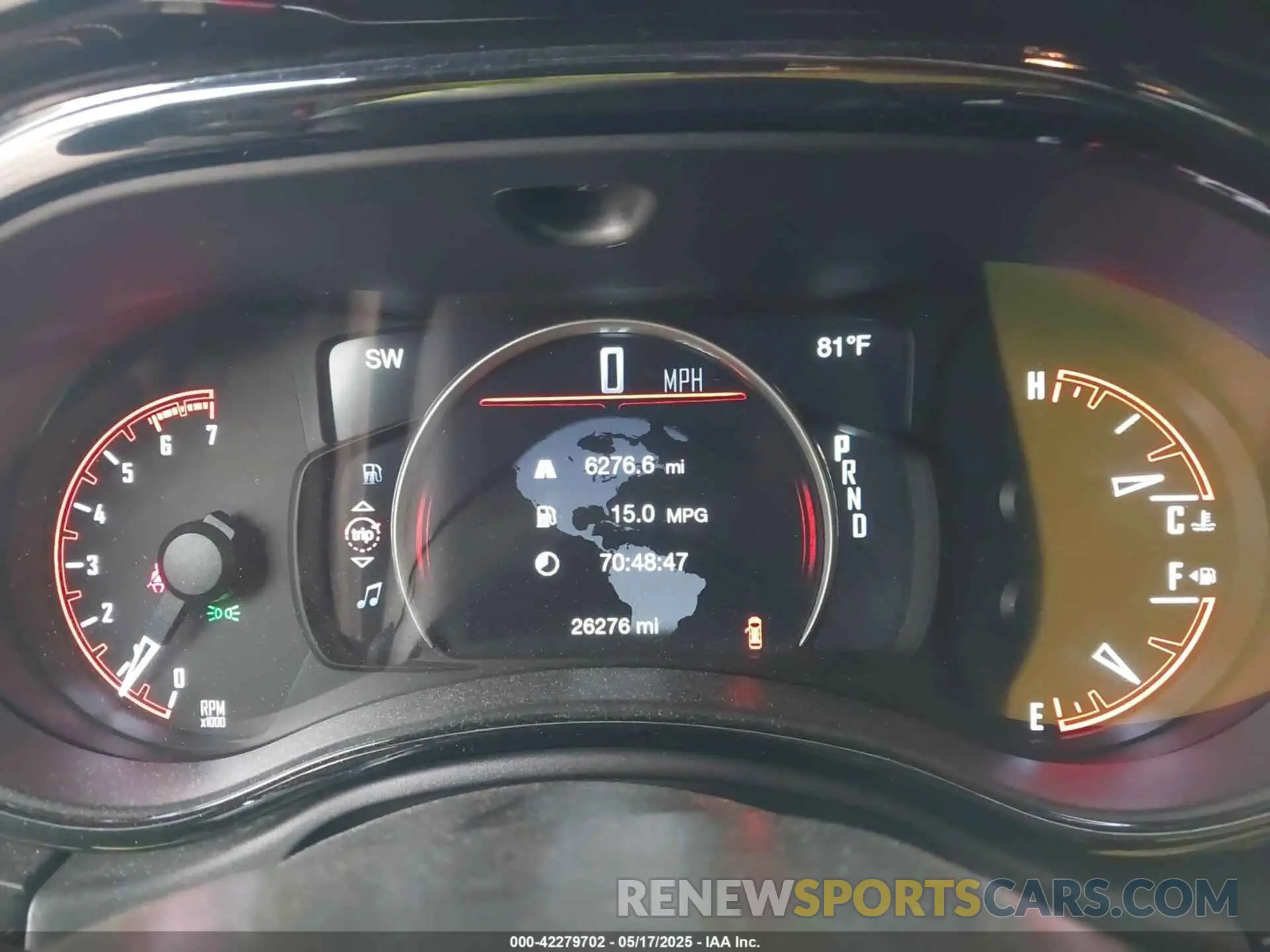 7 fotografías del automóvil dañado 1C4SDHCT4PC715020 DODGE DURANGO 2023