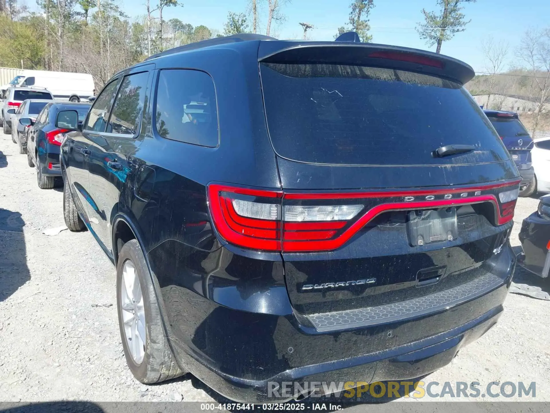 3 fotografías del automóvil dañado 1C4SDHCT7PC553285 DODGE DURANGO 2023