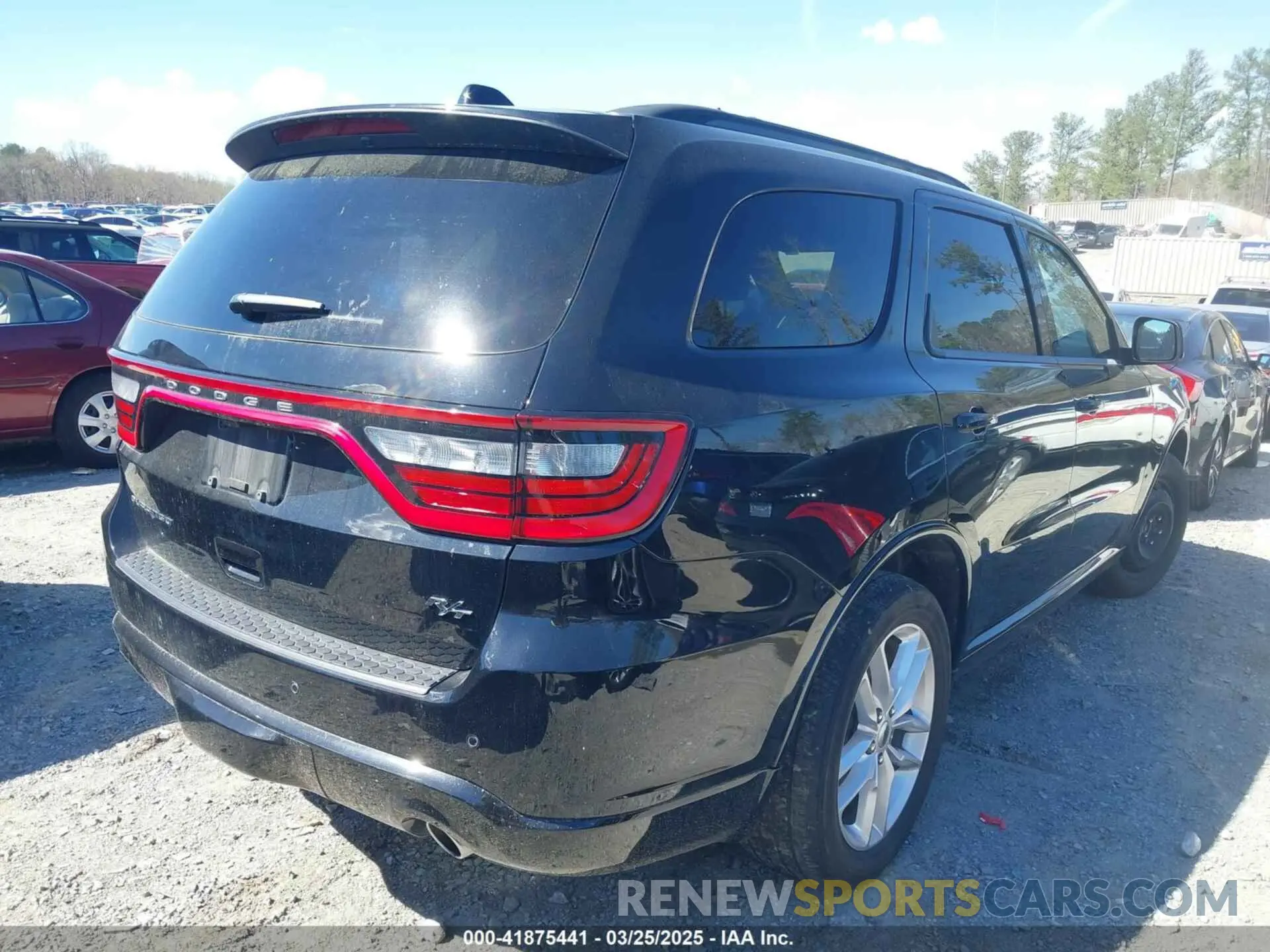4 fotografías del automóvil dañado 1C4SDHCT7PC553285 DODGE DURANGO 2023