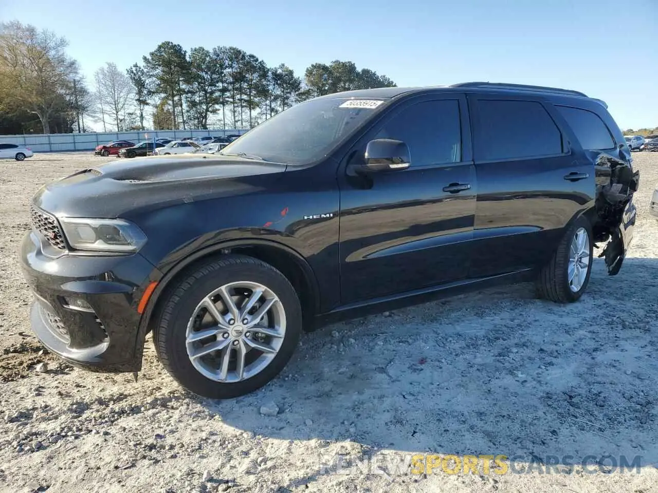 1 fotografías del automóvil dañado 1C4SDHCT9PC553370 DODGE DURANGO 2023