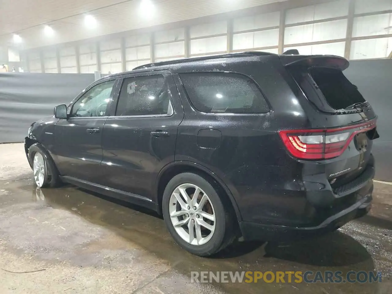 2 fotografías del automóvil dañado 1C4SDJCT0PC553734 DODGE DURANGO 2023