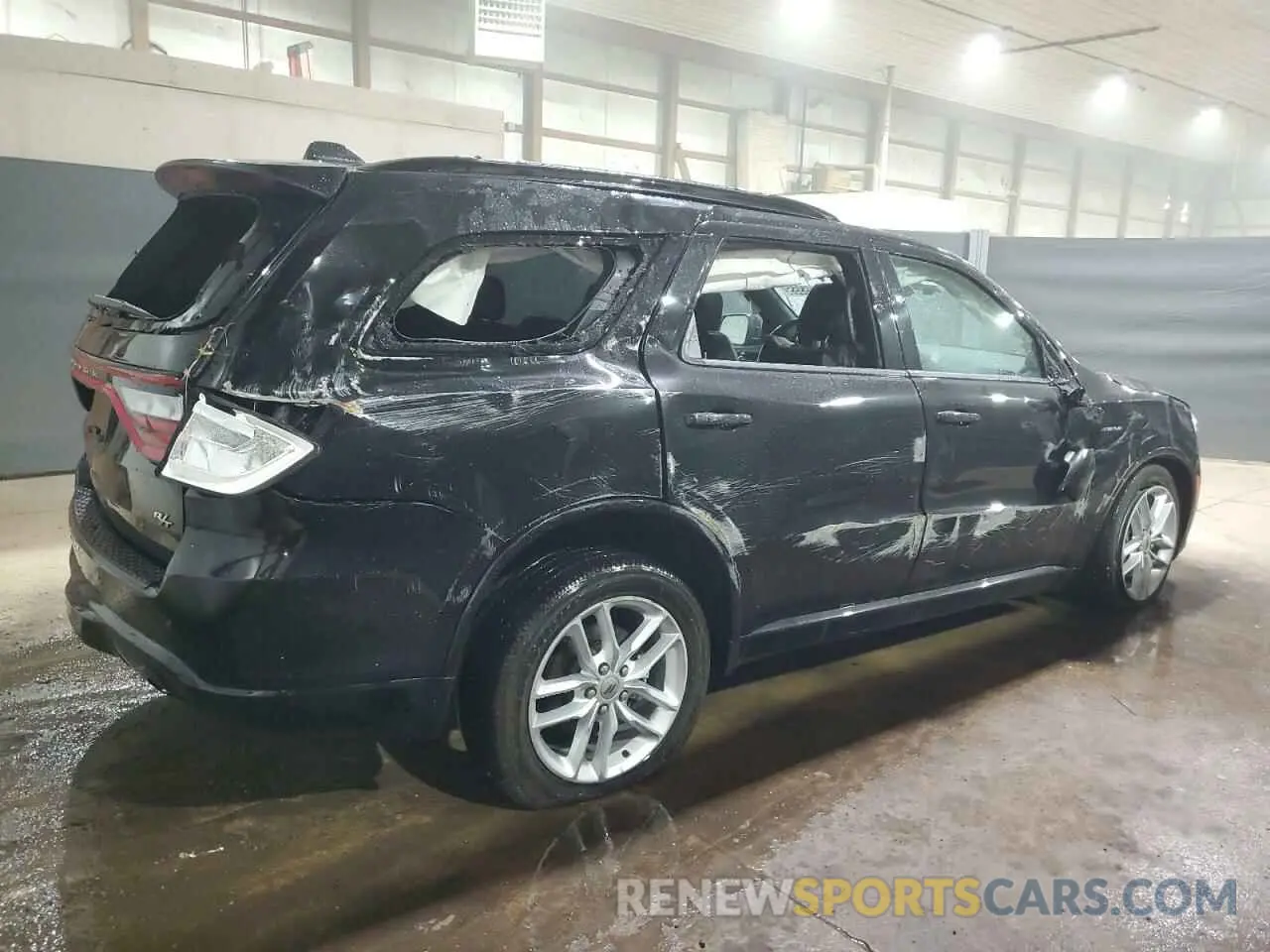 3 fotografías del automóvil dañado 1C4SDJCT0PC553734 DODGE DURANGO 2023